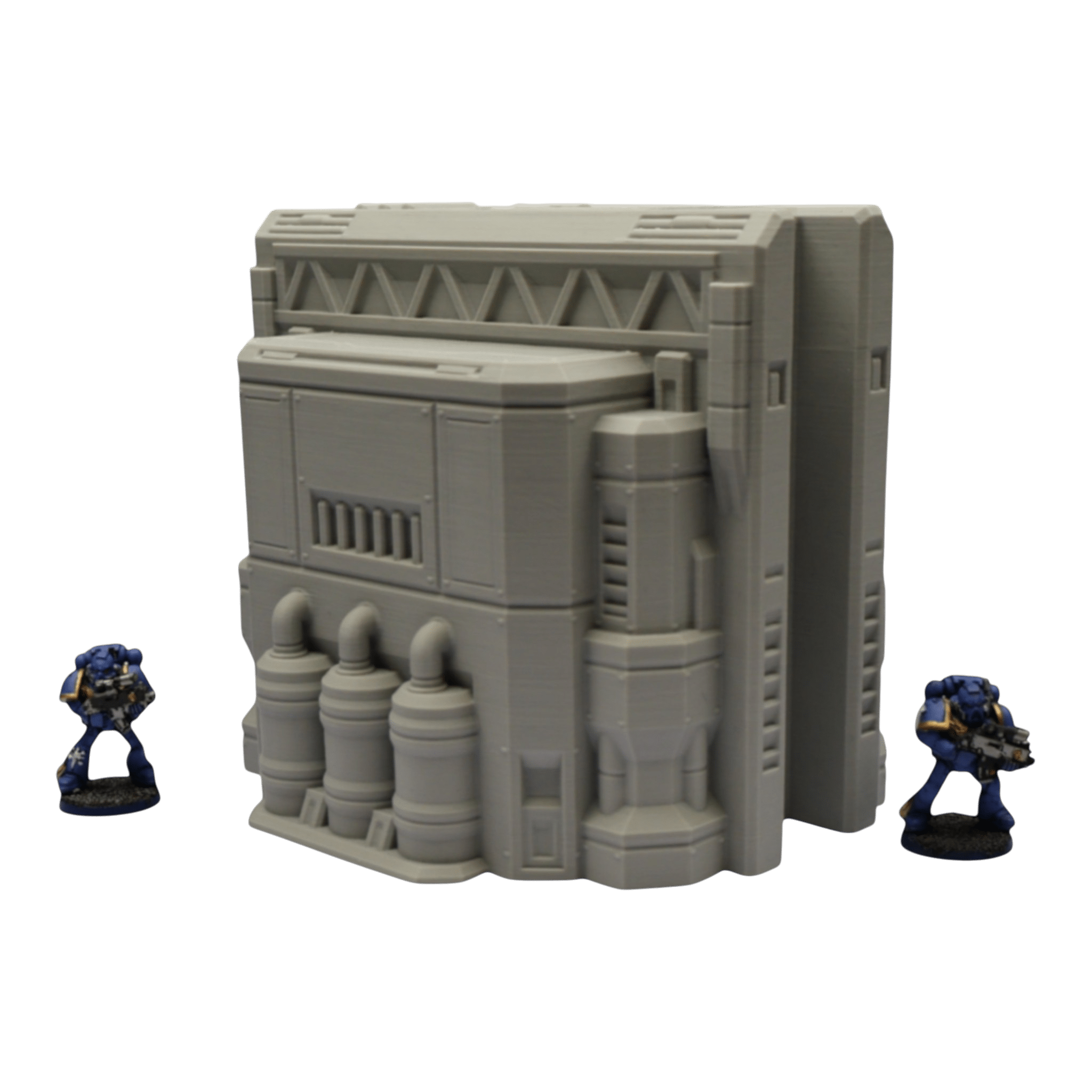 Nuclear Pump #2 - 28mm Wargaming Scatter Terrain Scenery Tabletop Grimdark Jawar3d