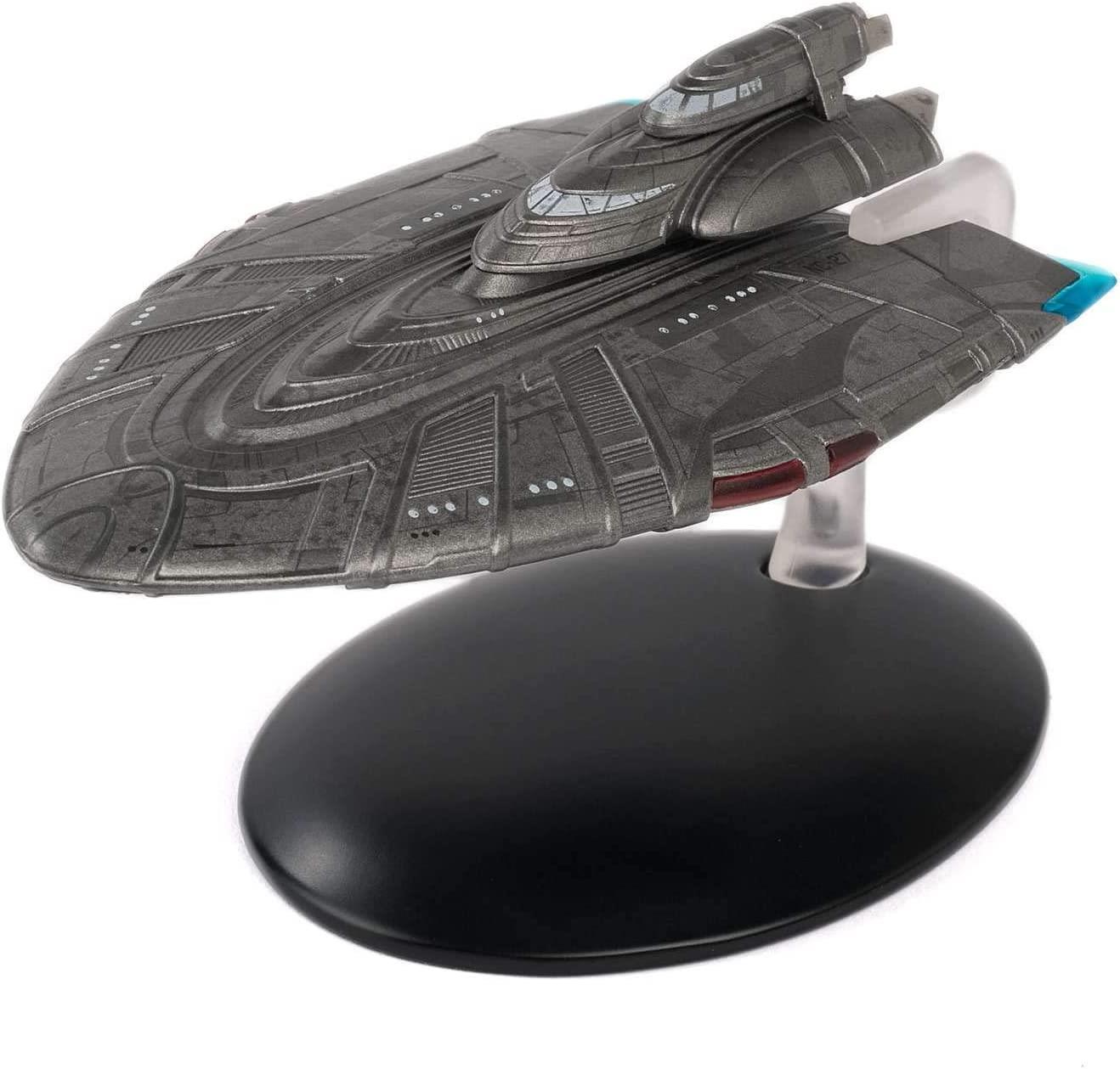 #160 United Earth Sarajevo Type Model Diecast Ship STDC160 (Eaglemoss / Star Trek) Real Merch