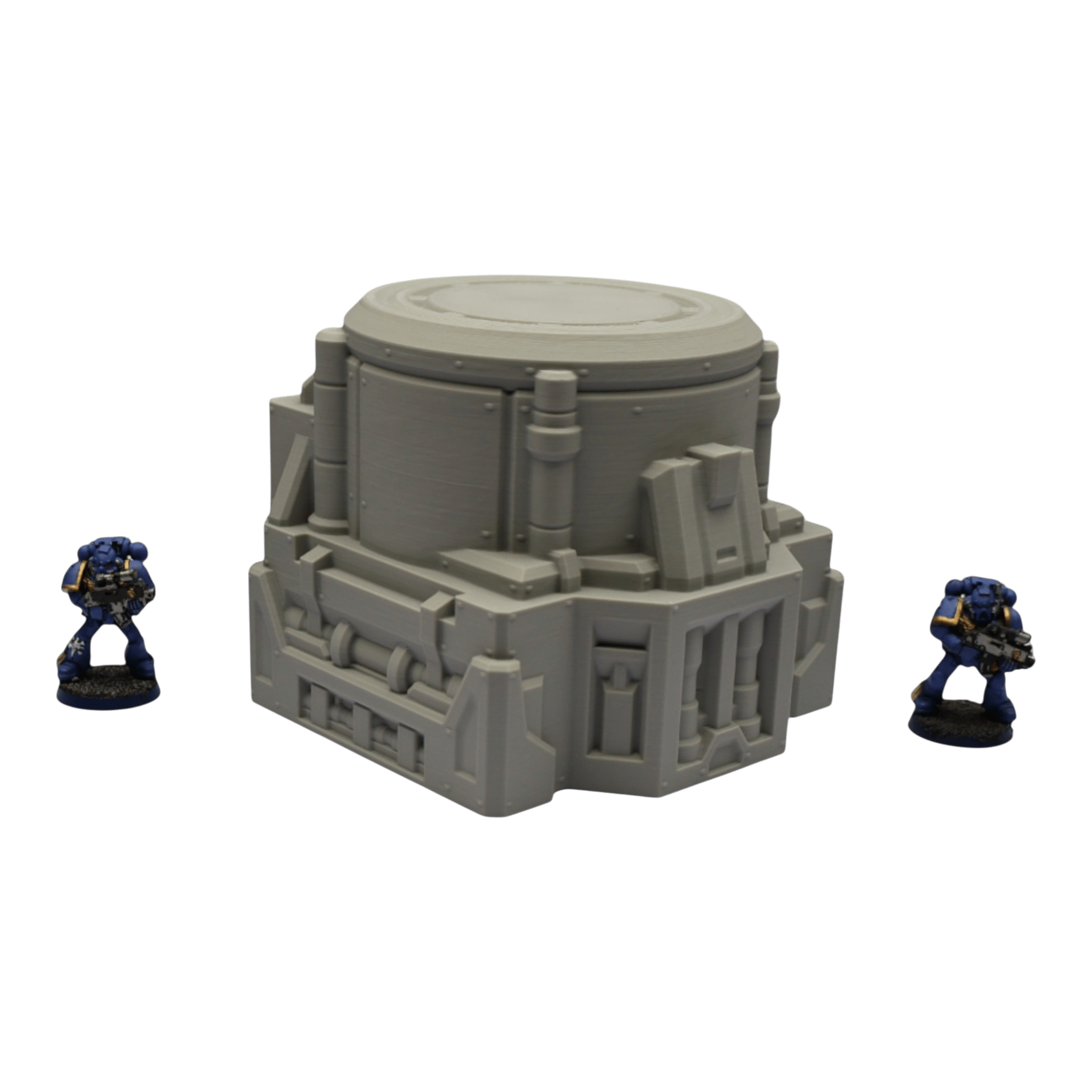 Silo - 28mm Wargaming Scatter Terrain Scenery Tabletop Grimdark Jawar3d