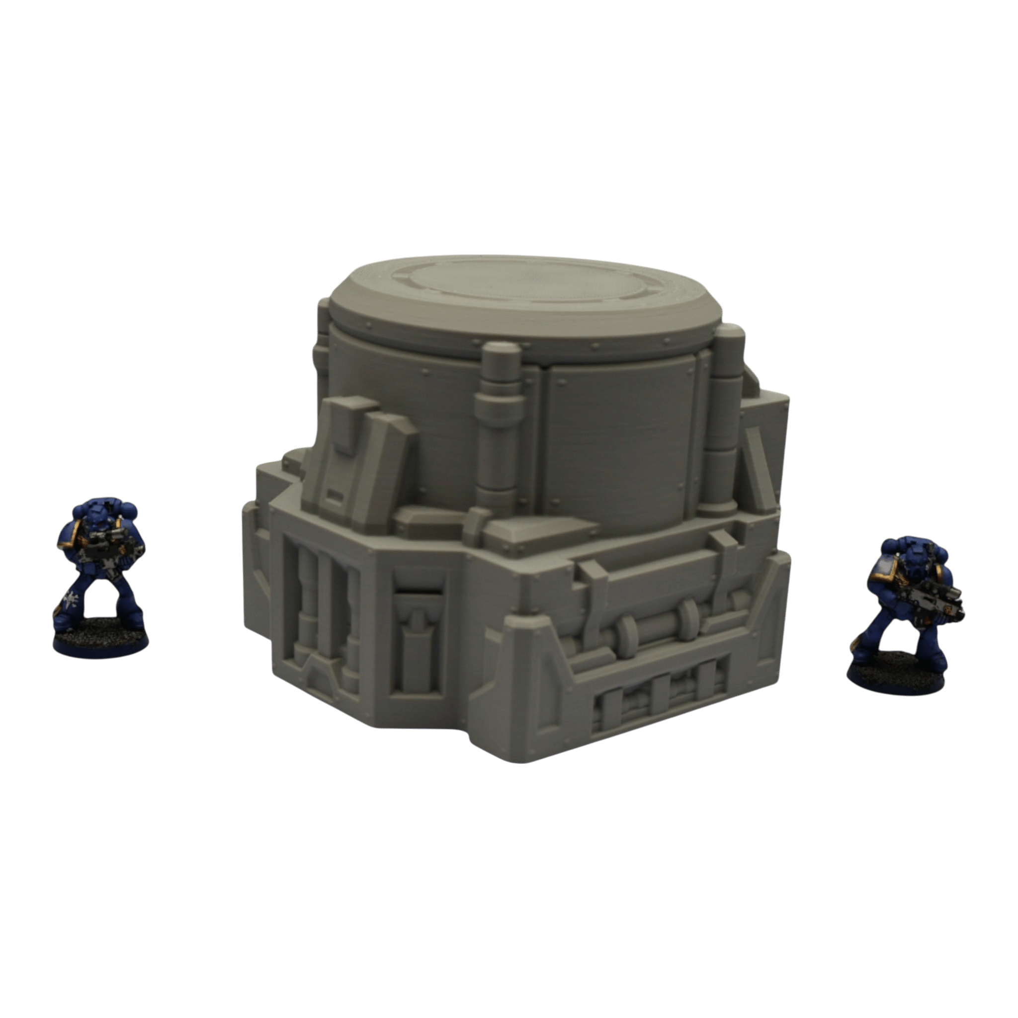Silo - 28mm Wargaming Scatter Terrain Scenery Tabletop Grimdark Jawar3d