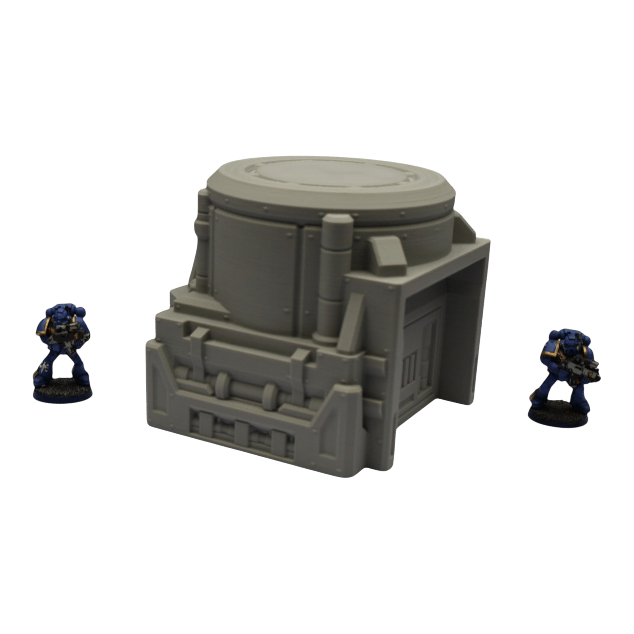 Silo - 28mm Wargaming Scatter Terrain Scenery Tabletop Grimdark Jawar3d