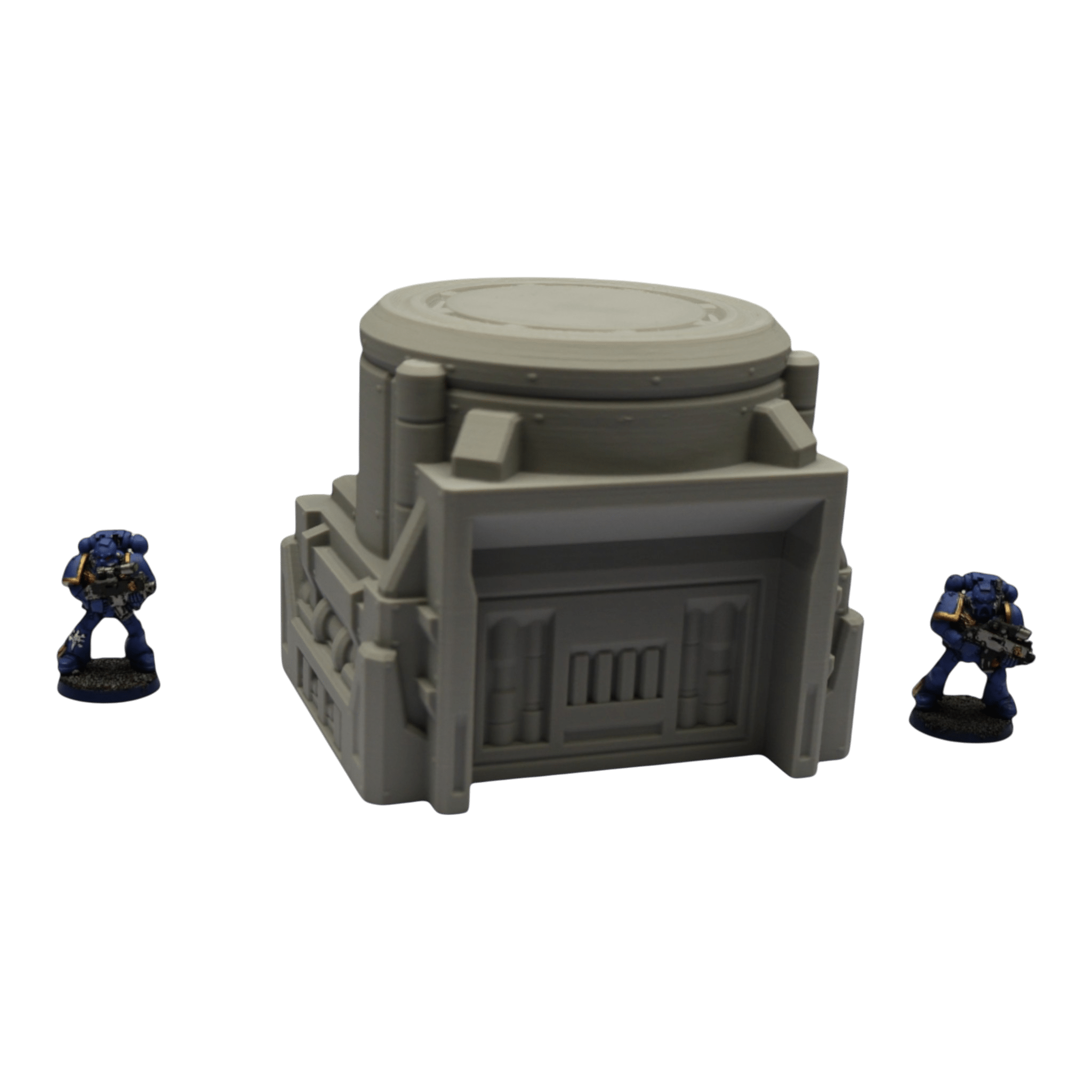 Silo - 28mm Wargaming Scatter Terrain Scenery Tabletop Grimdark Jawar3d