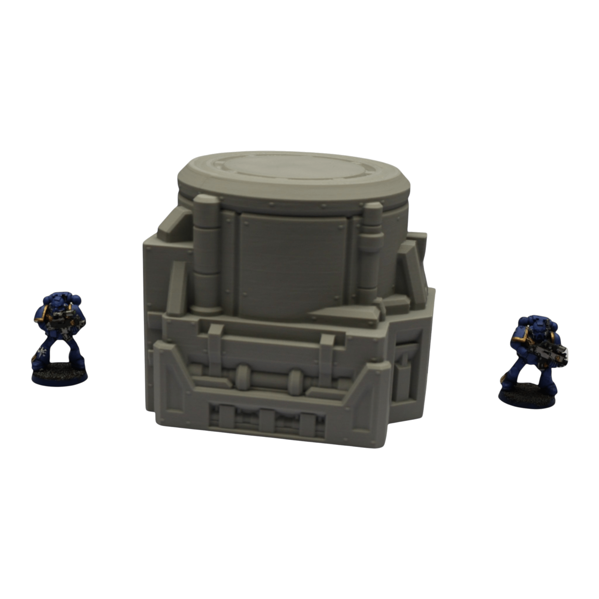 Silo - 28mm Wargaming Scatter Terrain Scenery Tabletop Grimdark Jawar3d