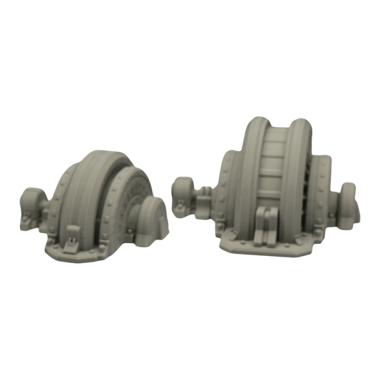 Steam Turbine - 28mm Wargaming Scatter Terrain Scenery Tabletop Grimdark Jawar3d