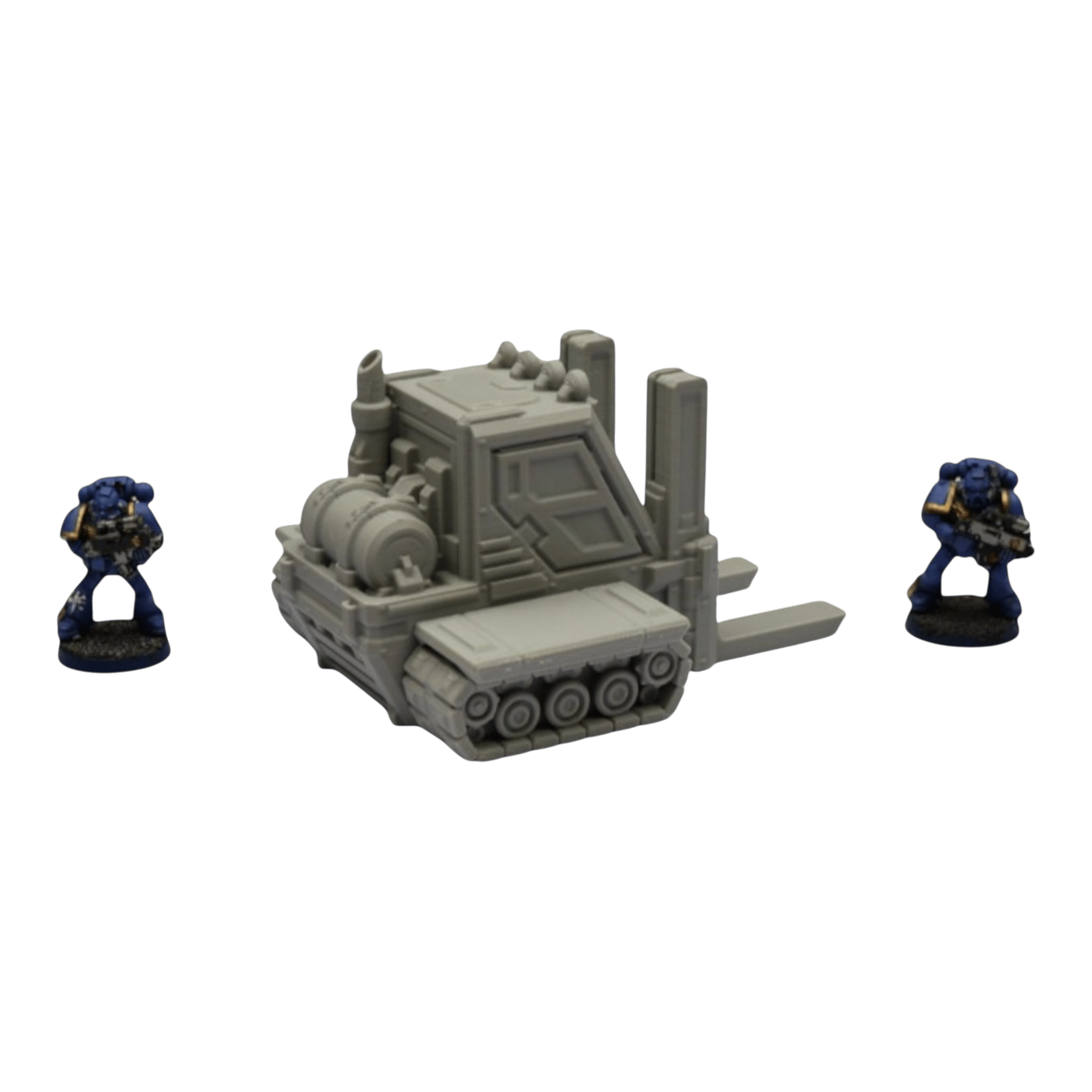 Forklift - 28mm Wargaming Scatter Terrain Scenery Tabletop Grimdark Jawar3d