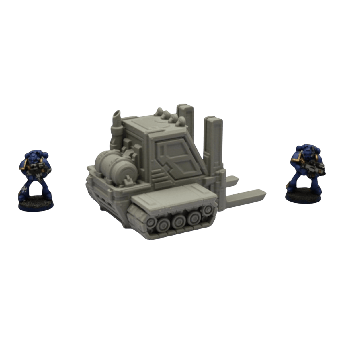 Forklift - 28mm Wargaming Scatter Terrain Scenery Tabletop Grimdark Jawar3d