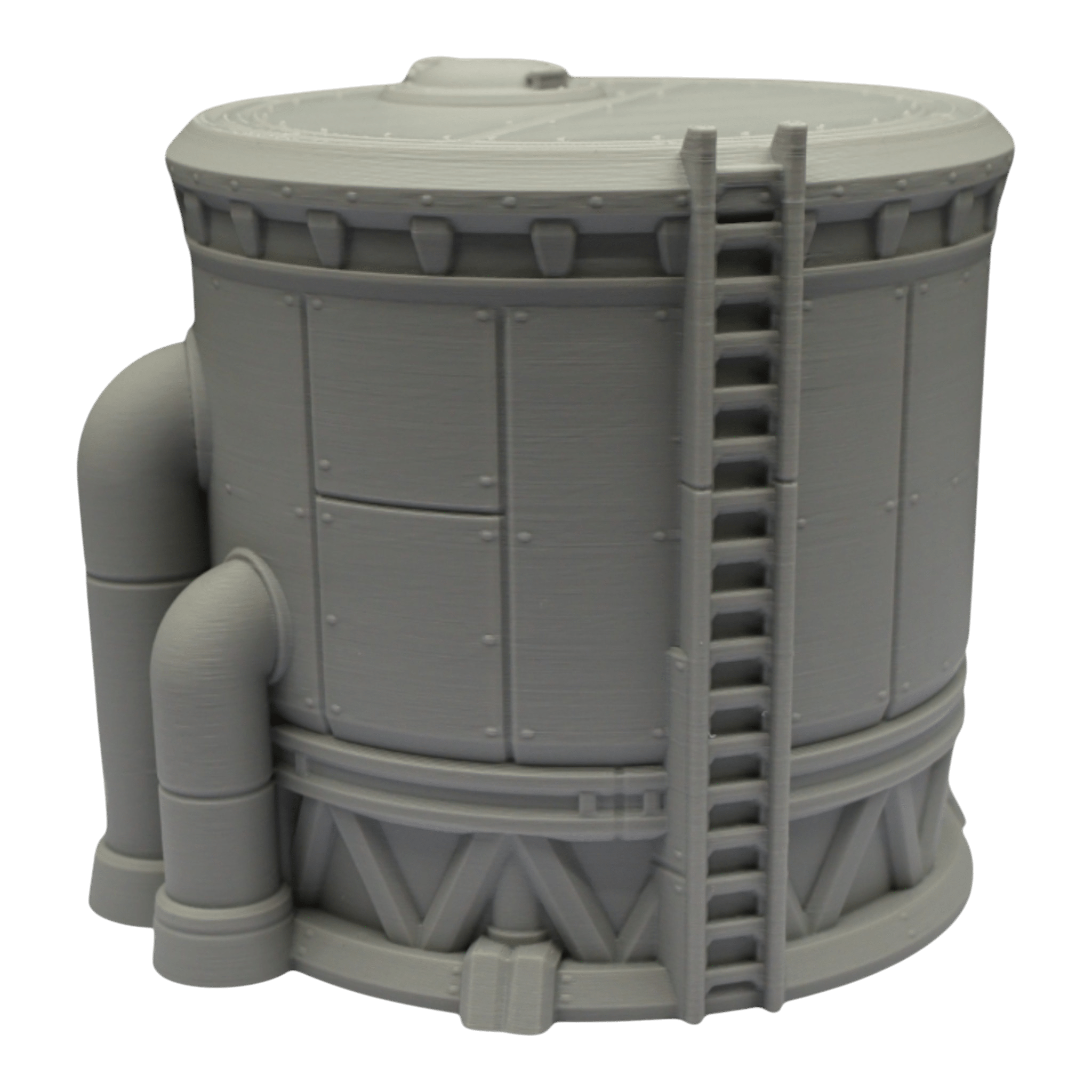 Silo #2 - 28mm Wargaming Scatter Terrain Scenery Tabletop Grimdark Jawar3d
