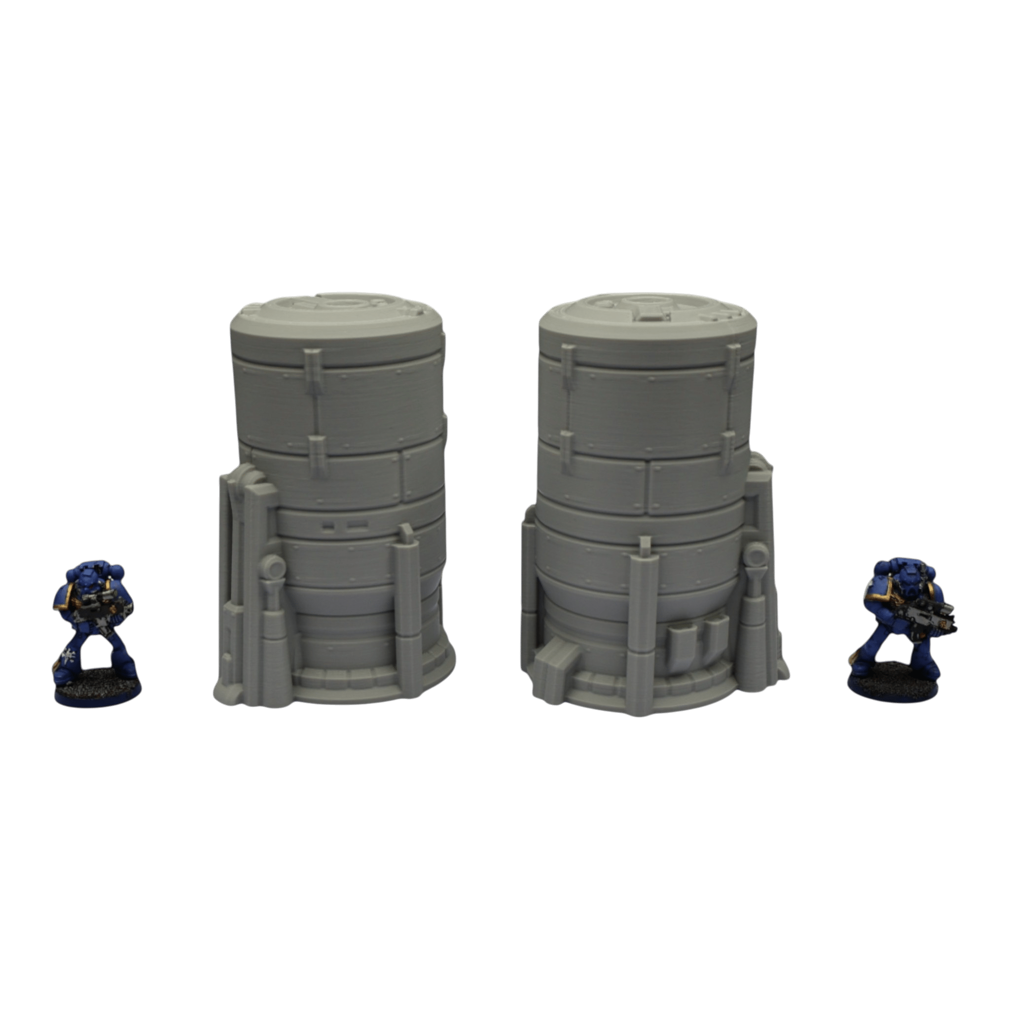 Silo #3 - 28mm Wargaming Scatter Terrain Scenery Tabletop Grimdark Jawar3d