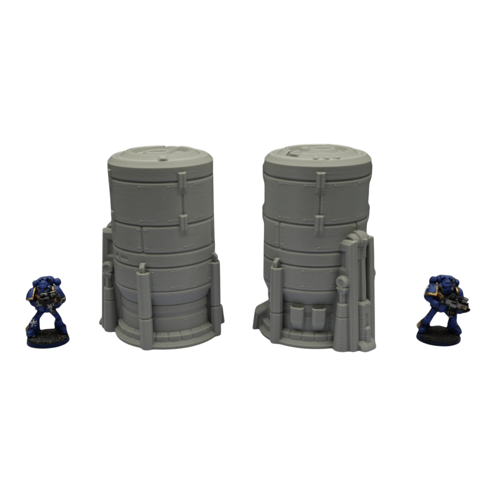 Silo #3 - 28mm Wargaming Scatter Terrain Scenery Tabletop Grimdark Jawar3d