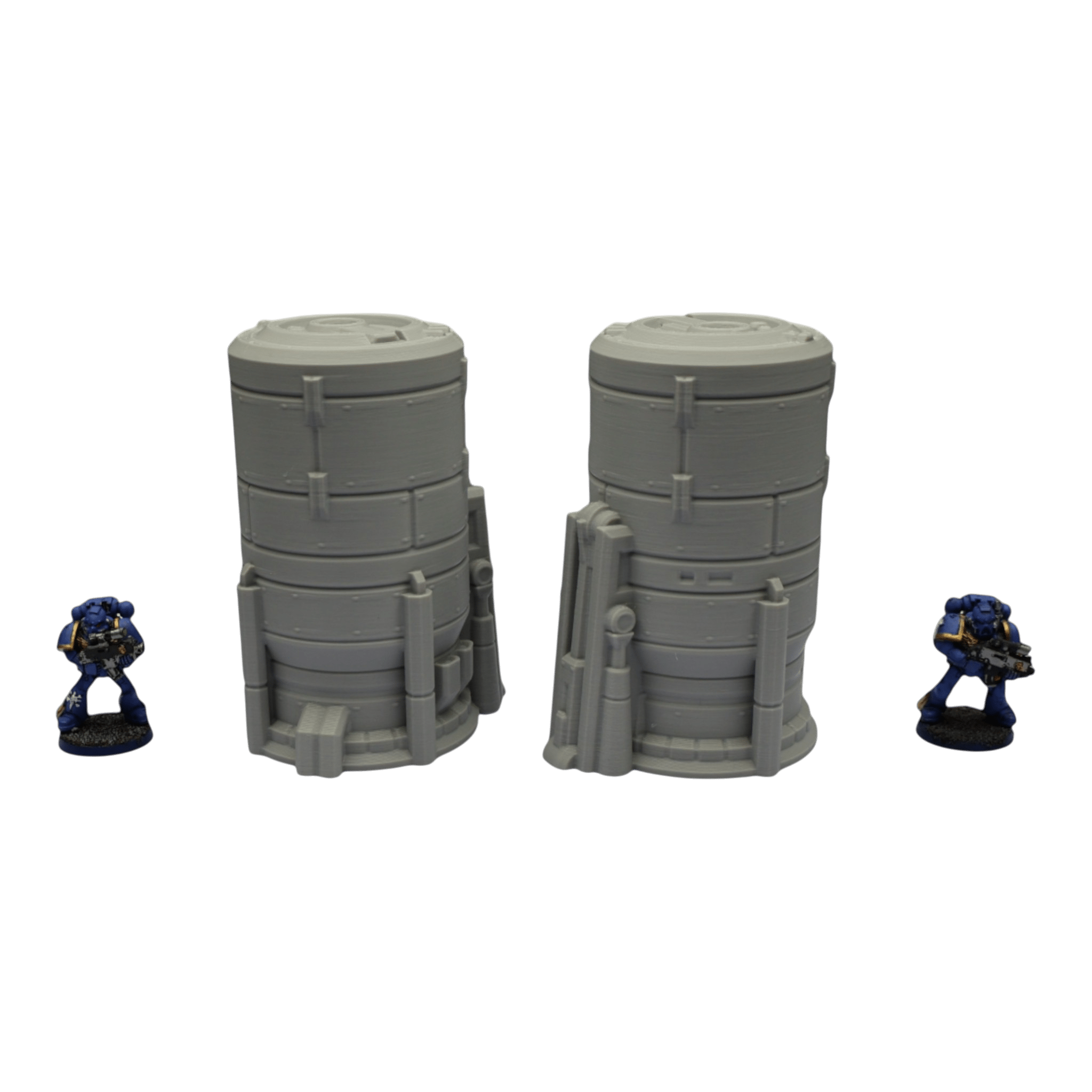 Silo #3 - 28mm Wargaming Scatter Terrain Scenery Tabletop Grimdark Jawar3d