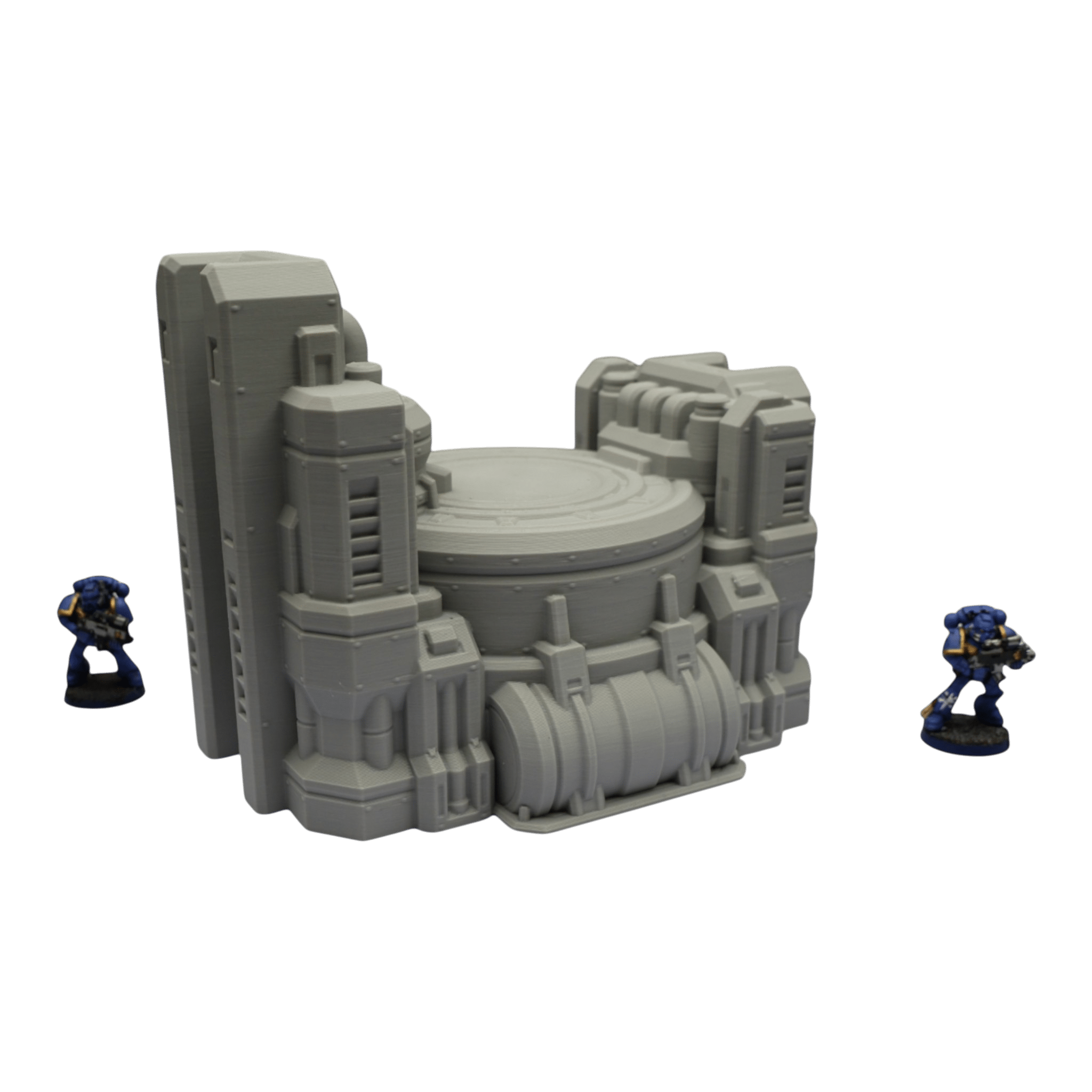 Nuclear Pump #3 - 28mm Wargaming Scatter Terrain Scenery Tabletop Grimdark Jawar3d