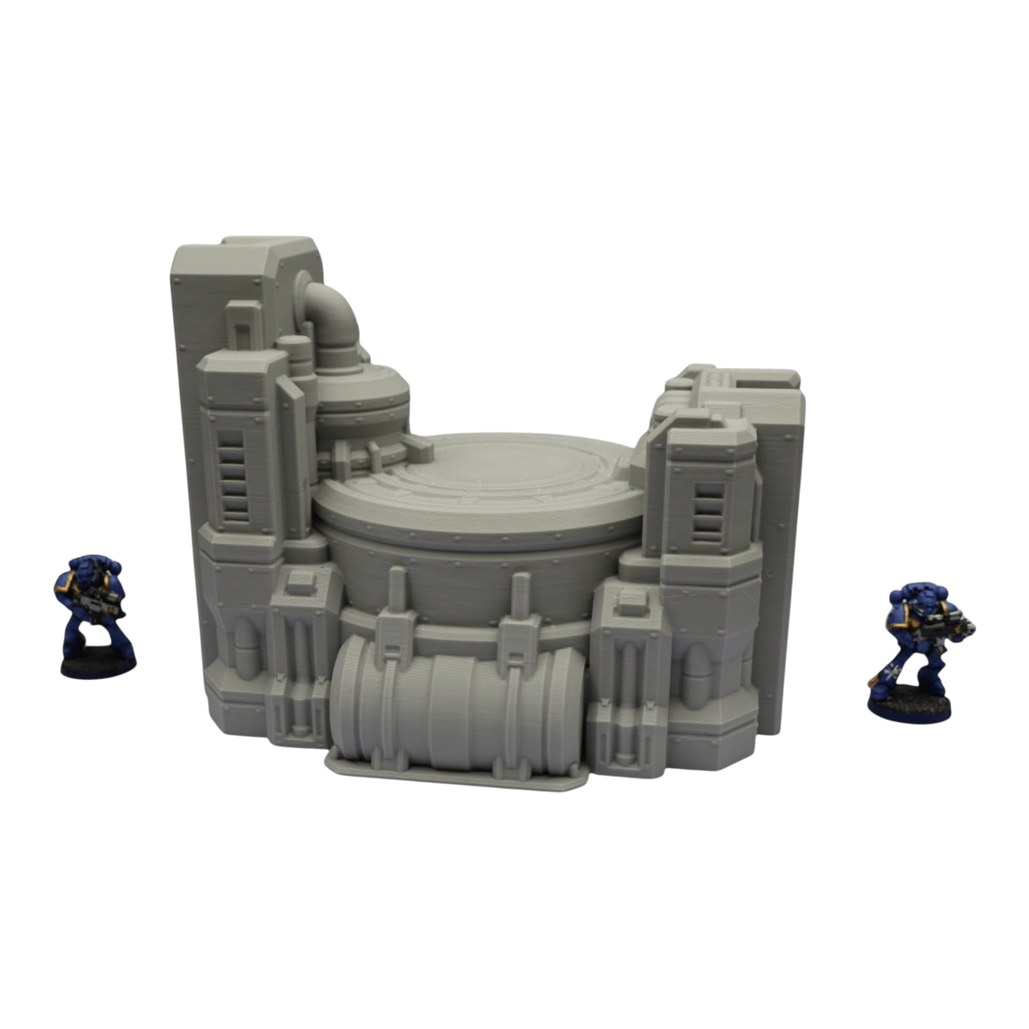 Nuclear Pump #3 - 28mm Wargaming Scatter Terrain Scenery Tabletop Grimdark Jawar3d