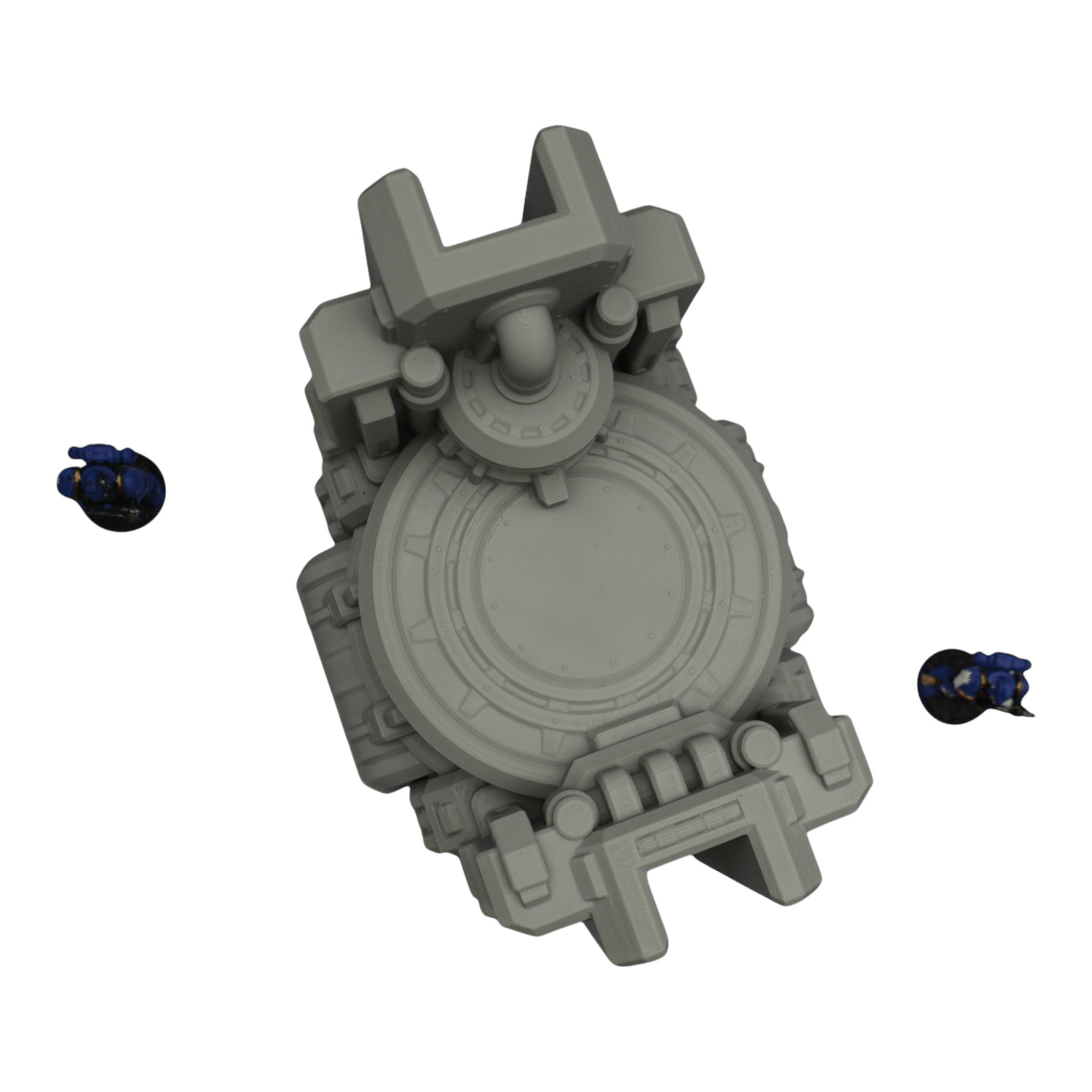 Nuclear Pump #3 - 28mm Wargaming Scatter Terrain Scenery Tabletop Grimdark Jawar3d