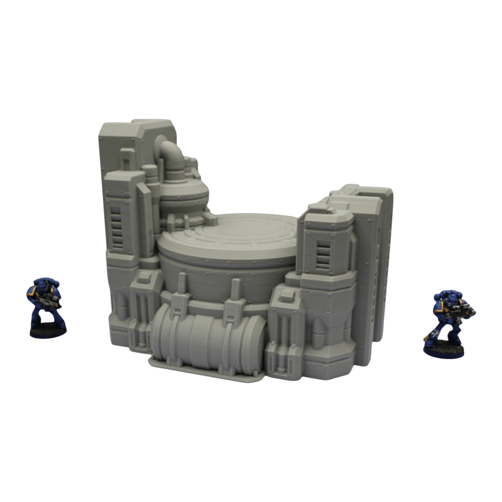 Nuclear Pump #3 - 28mm Wargaming Scatter Terrain Scenery Tabletop Grimdark Jawar3d