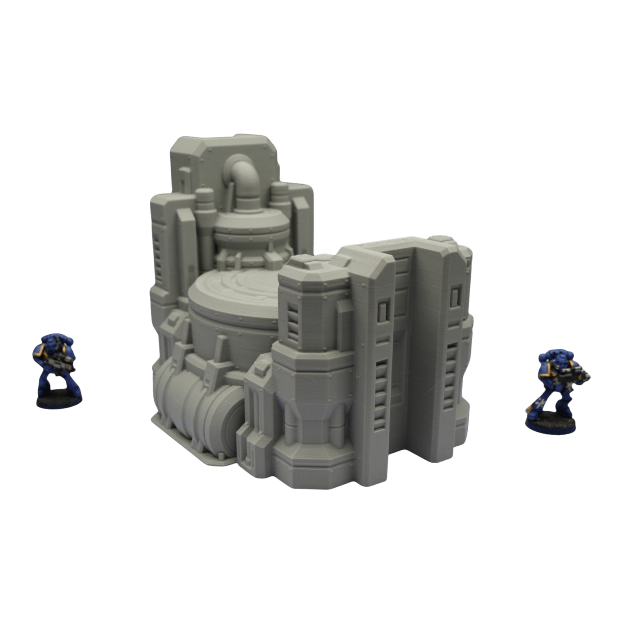 Nuclear Pump #3 - 28mm Wargaming Scatter Terrain Scenery Tabletop Grimdark Jawar3d