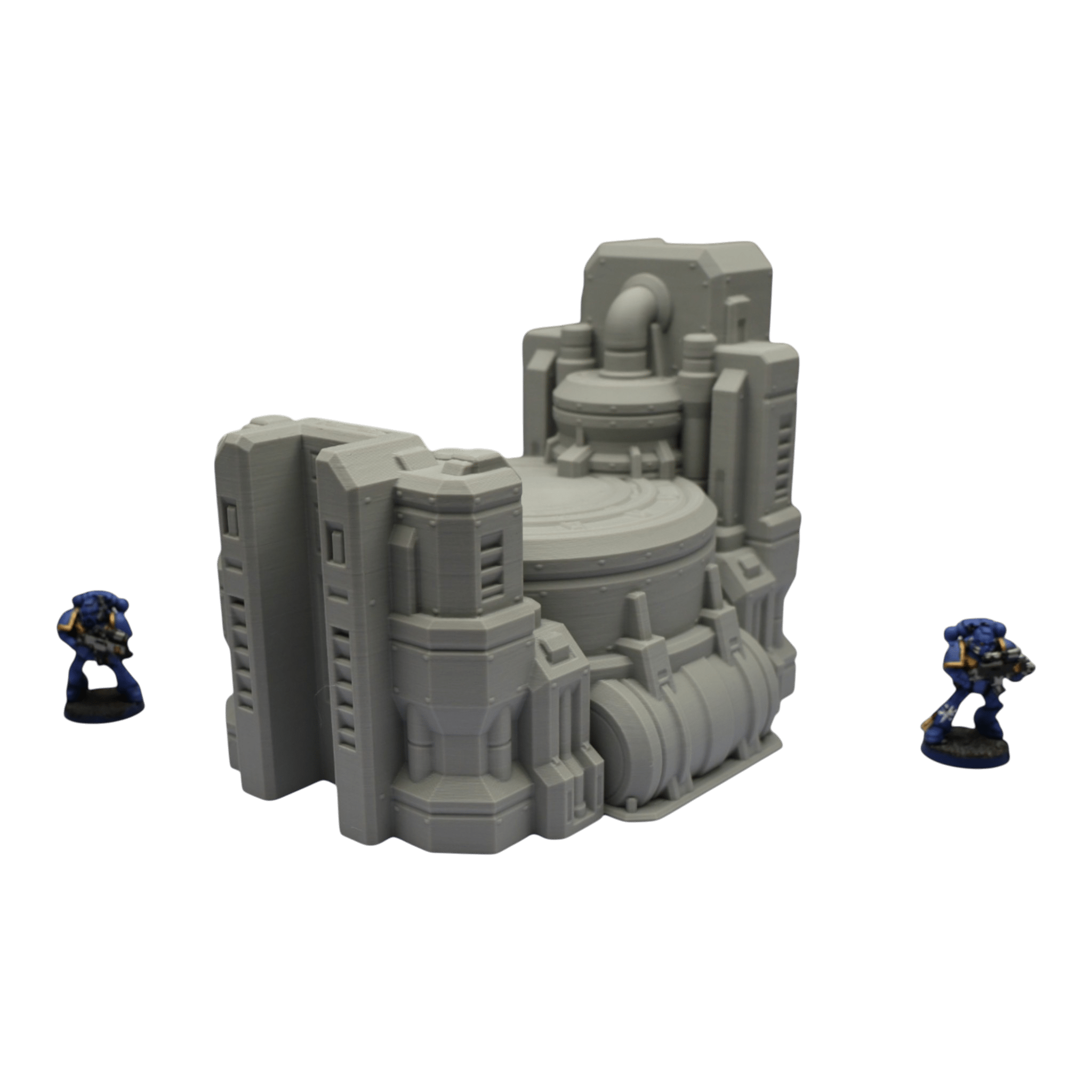 Nuclear Pump #3 - 28mm Wargaming Scatter Terrain Scenery Tabletop Grimdark Jawar3d