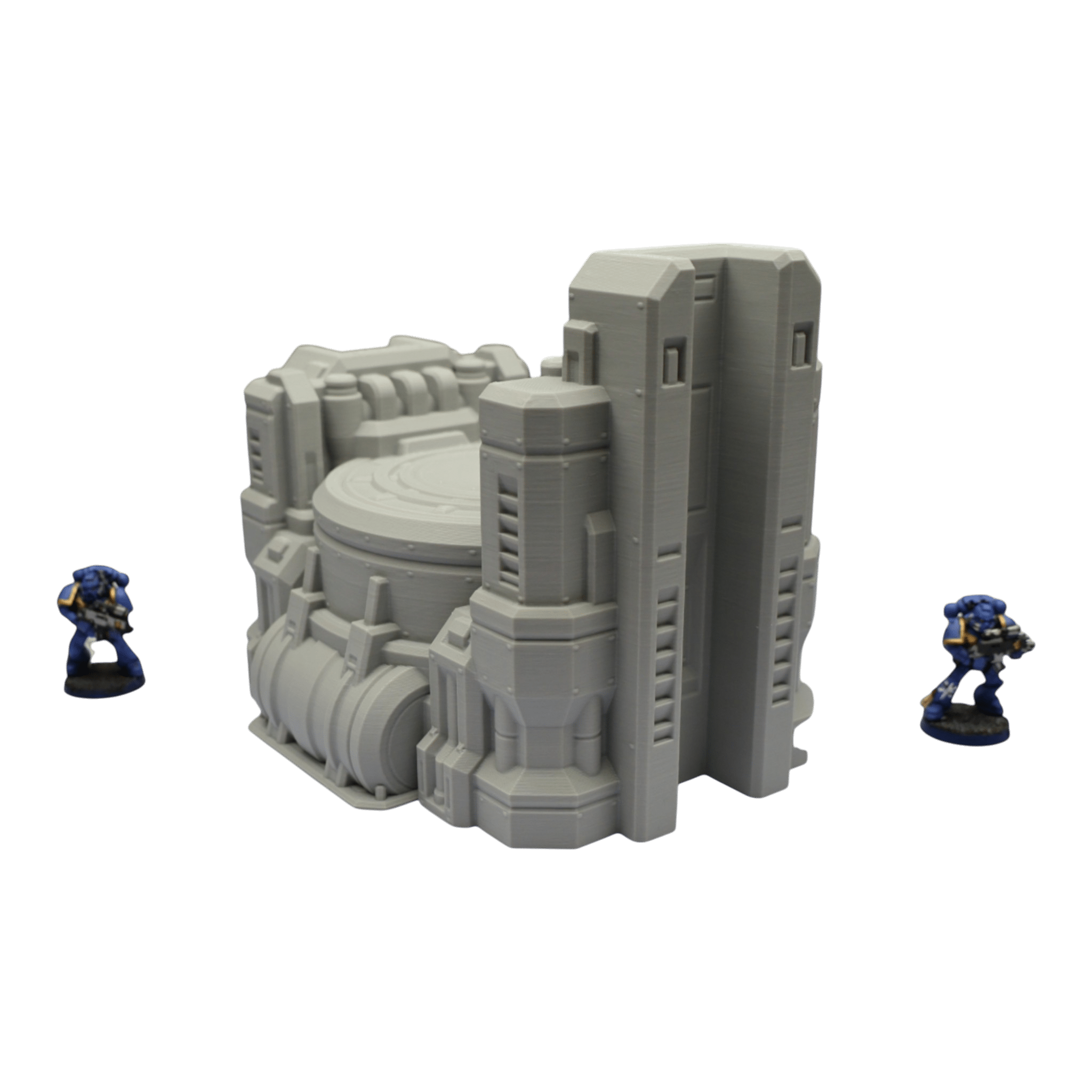 Nuclear Pump #3 - 28mm Wargaming Scatter Terrain Scenery Tabletop Grimdark Jawar3d