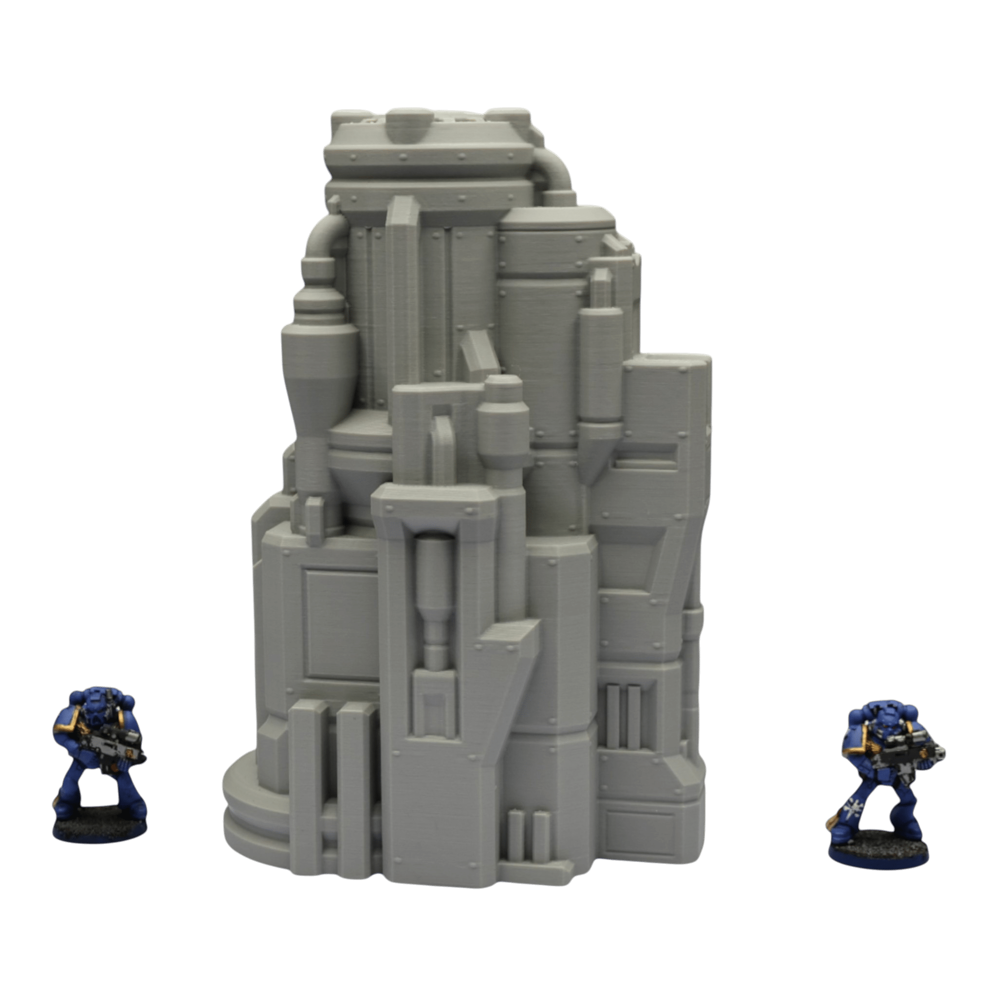 Nuclear Pump #4 - 28mm Wargaming Scatter Terrain Scenery Tabletop Grimdark Jawar3d