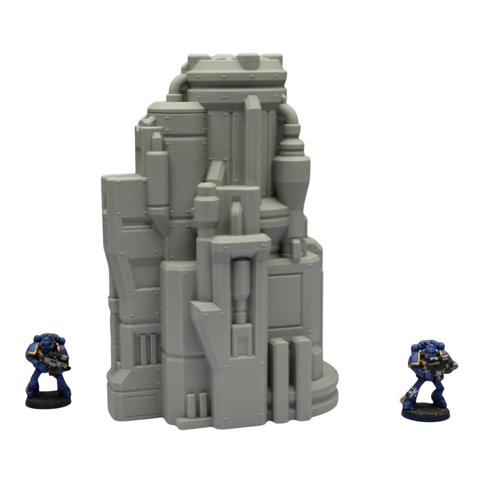 Nuclear Pump #4 - 28mm Wargaming Scatter Terrain Scenery Tabletop Grimdark Jawar3d
