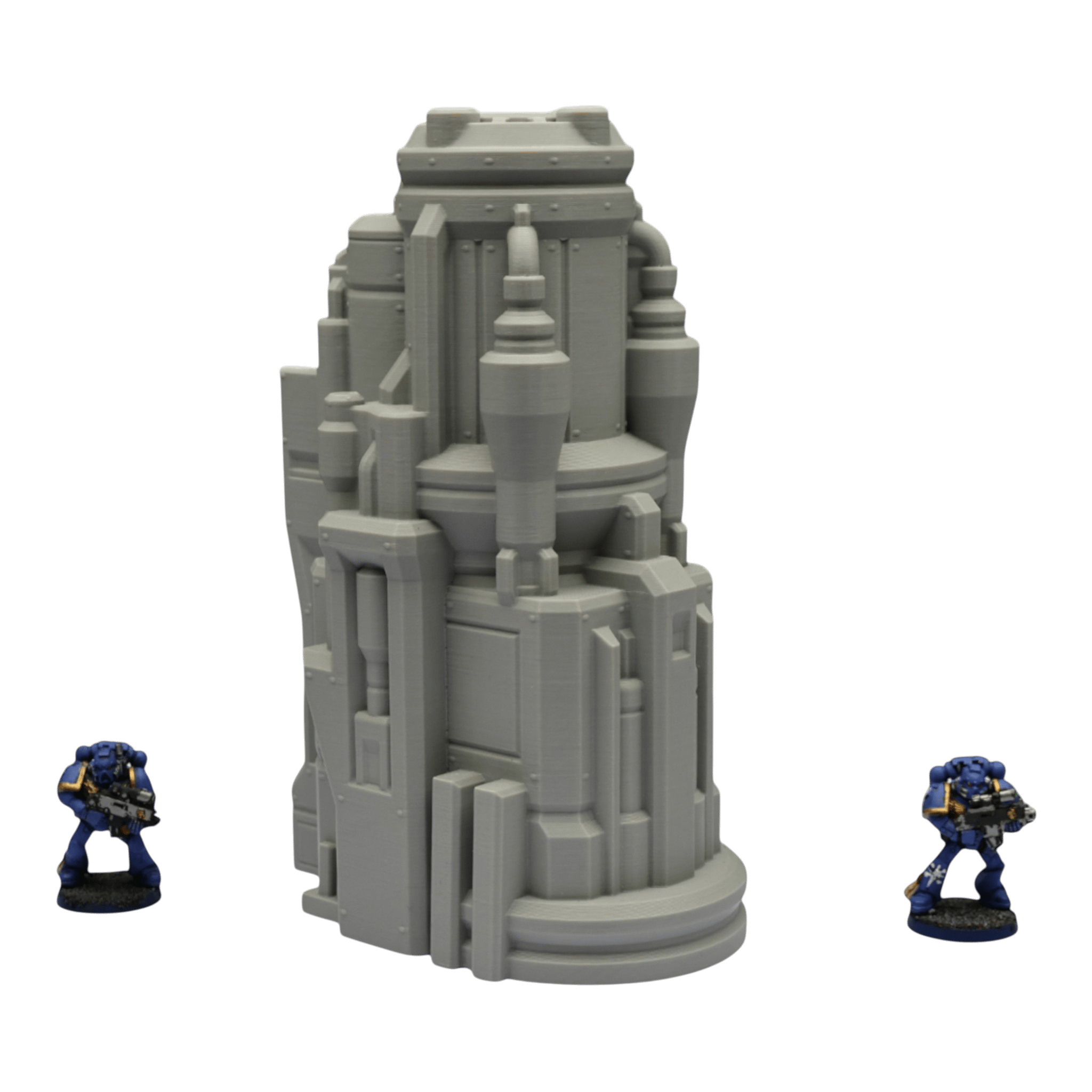Nuclear Pump #4 - 28mm Wargaming Scatter Terrain Scenery Tabletop Grimdark Jawar3d