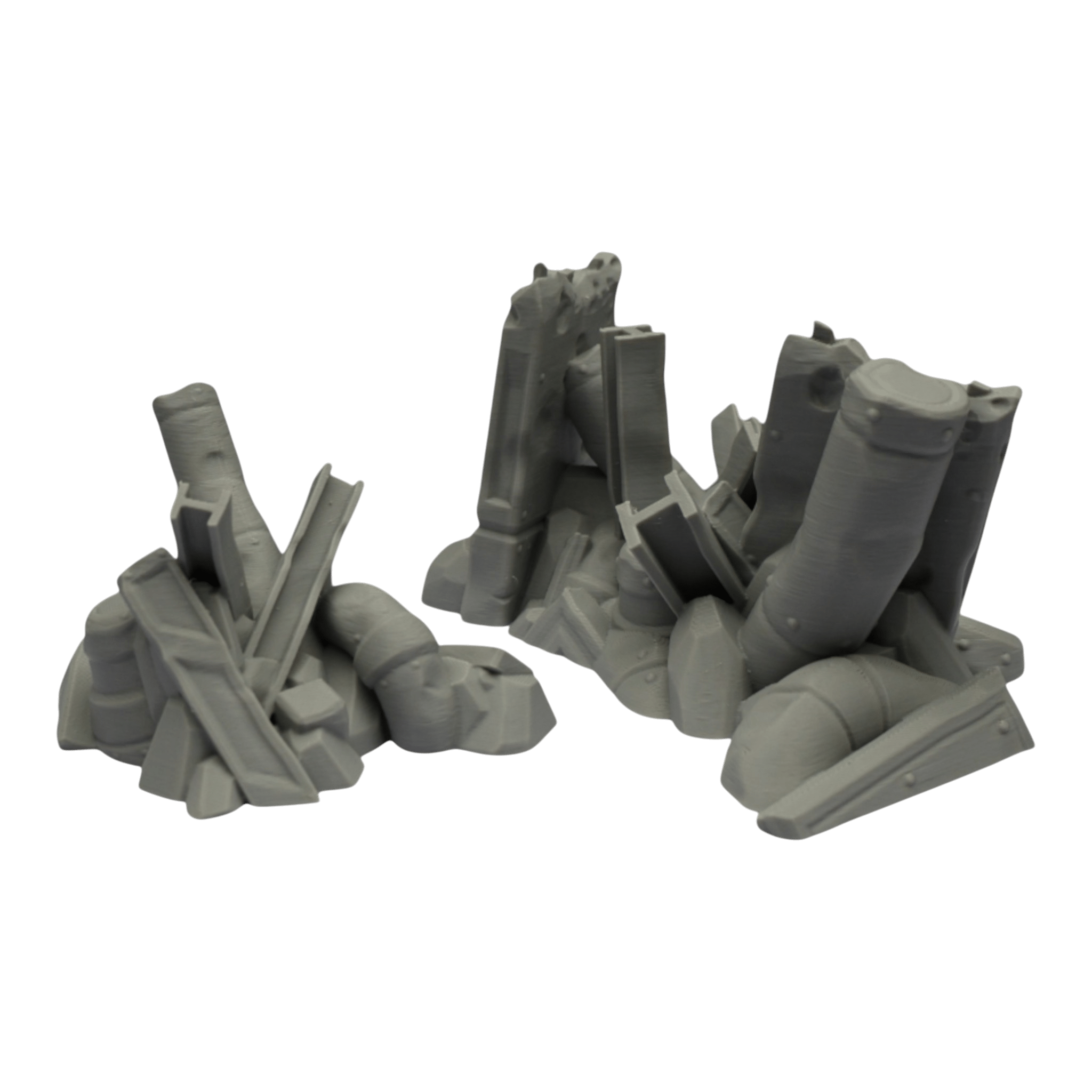 Debris #1 - 28mm Wargaming Scatter Terrain Scenery Tabletop Grimdark Jawar3d