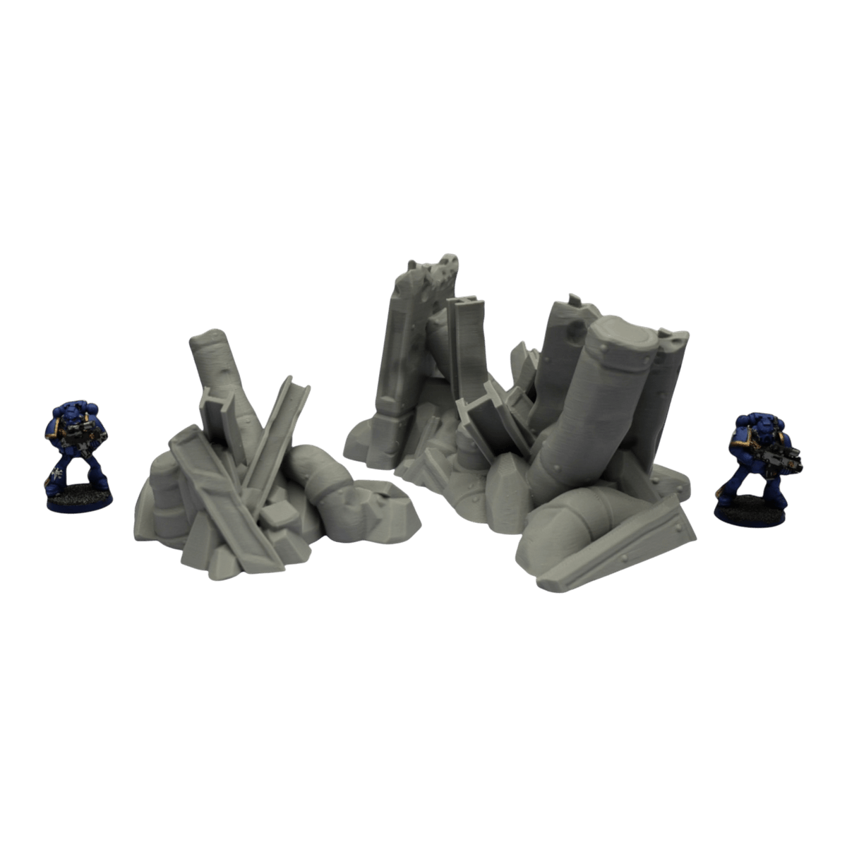 Debris #1 - 28mm Wargaming Scatter Terrain Scenery Tabletop Grimdark Jawar3d