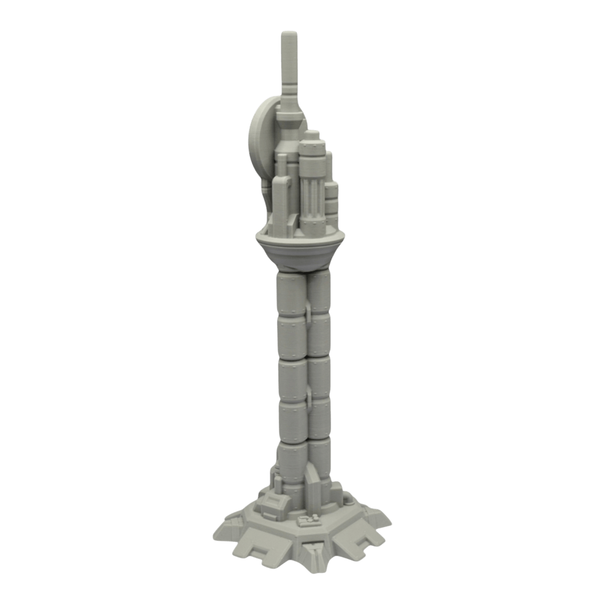 Radio Tower #2 - 28mm Wargaming Scatter Terrain Scenery Tabletop Grimdark Jawar3d