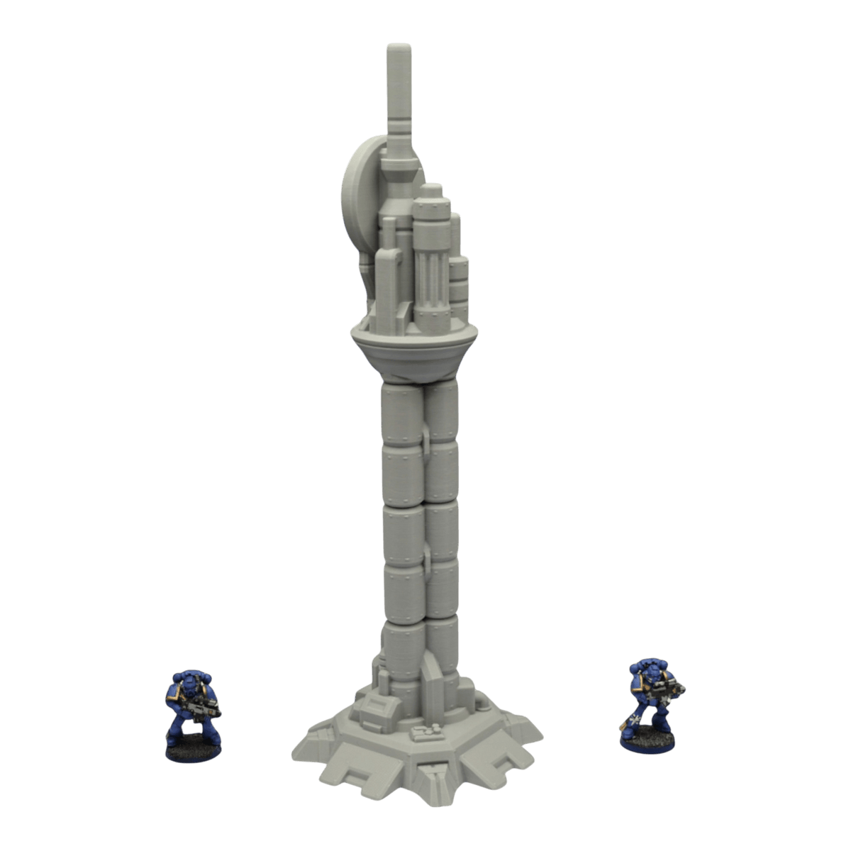 Radio Tower #2 - 28mm Wargaming Scatter Terrain Scenery Tabletop Grimdark Jawar3d