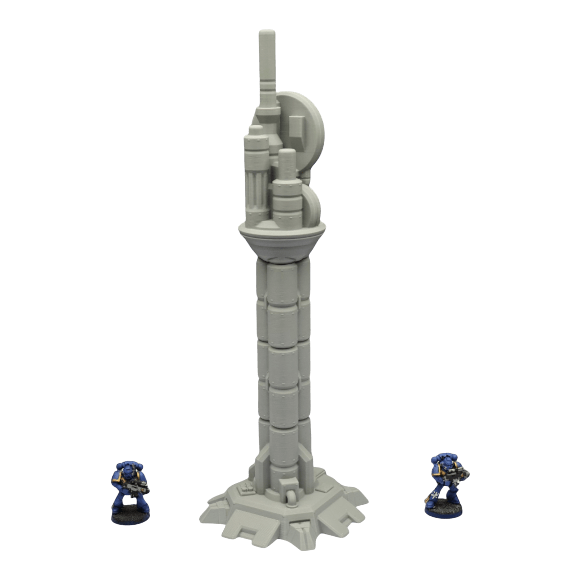 Radio Tower #2 - 28mm Wargaming Scatter Terrain Scenery Tabletop Grimdark Jawar3d