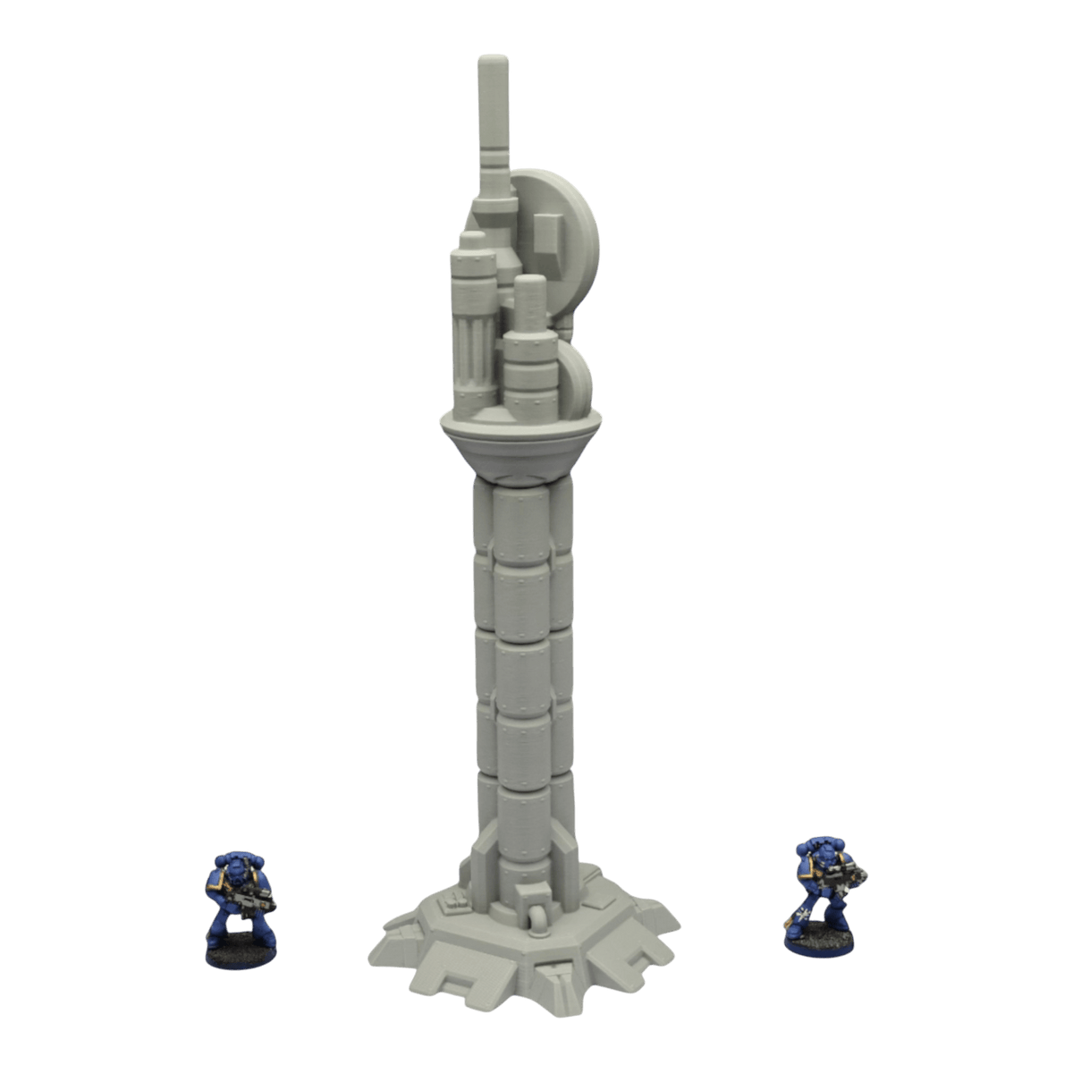 Radio Tower #2 - 28mm Wargaming Scatter Terrain Scenery Tabletop Grimdark Jawar3d