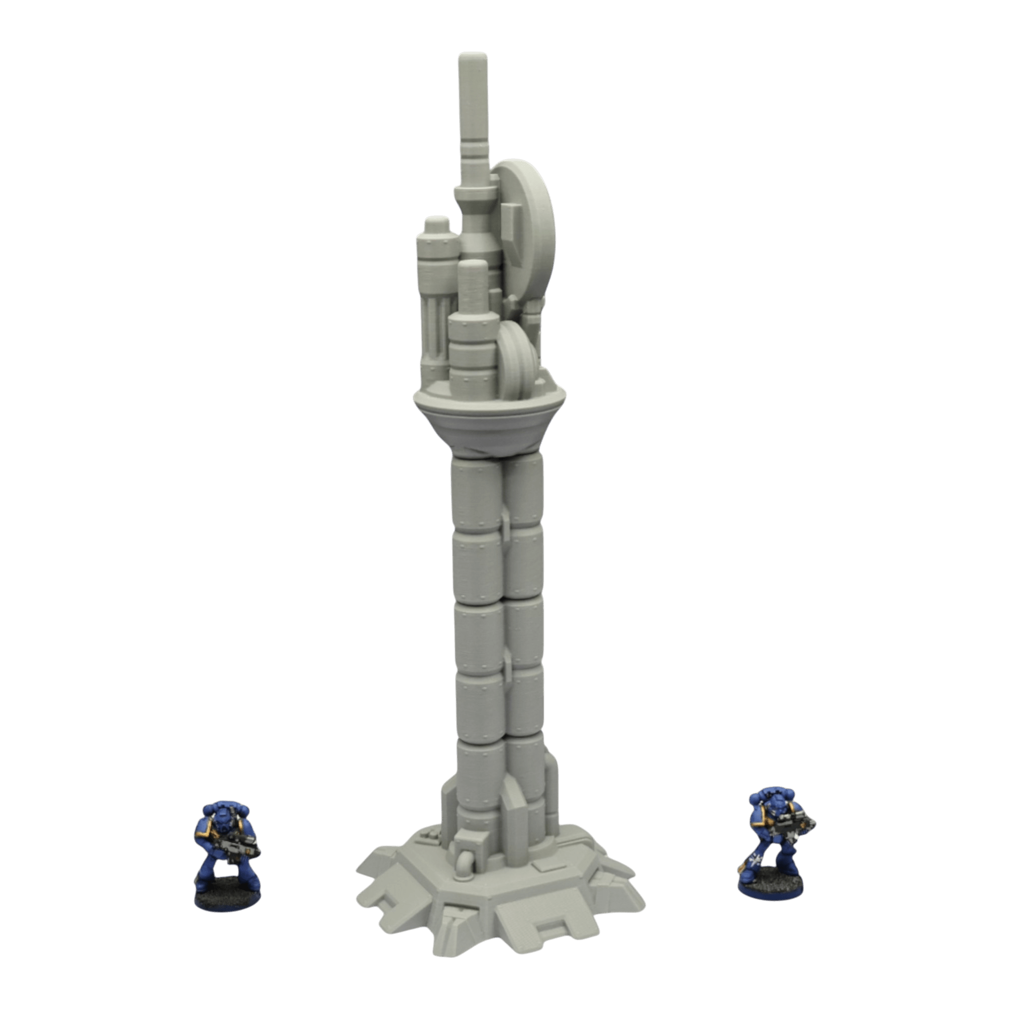 Radio Tower #2 - 28mm Wargaming Scatter Terrain Scenery Tabletop Grimdark Jawar3d
