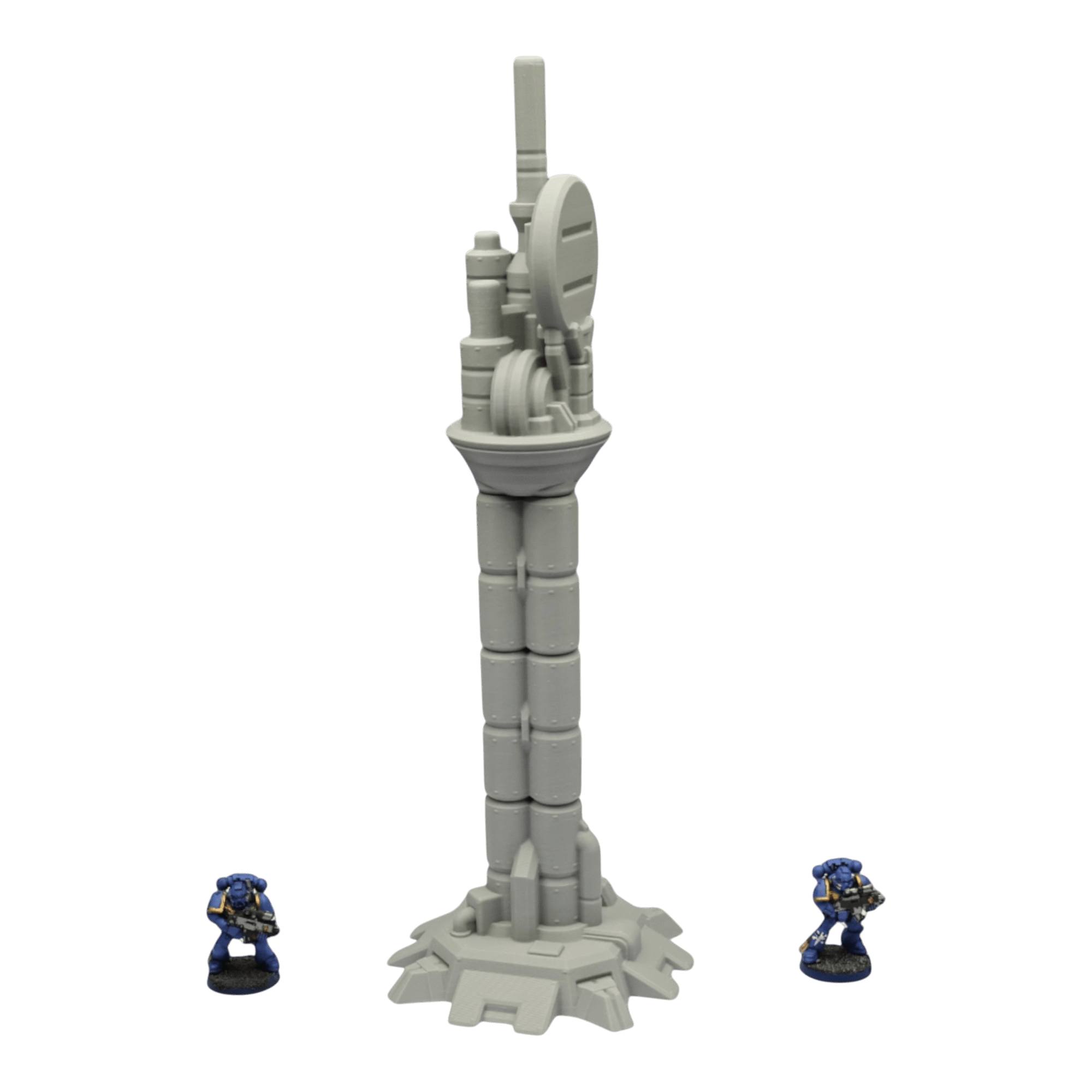 Radio Tower #2 - 28mm Wargaming Scatter Terrain Scenery Tabletop Grimdark Jawar3d