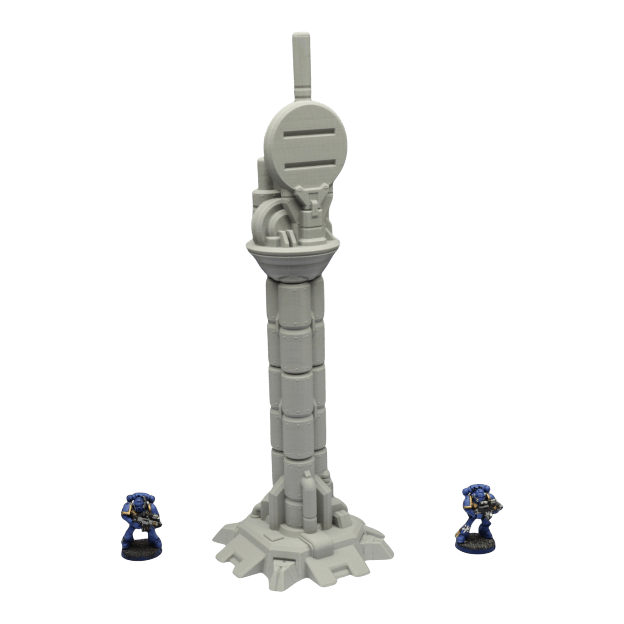 Radio Tower #2 - 28mm Wargaming Scatter Terrain Scenery Tabletop Grimdark Jawar3d