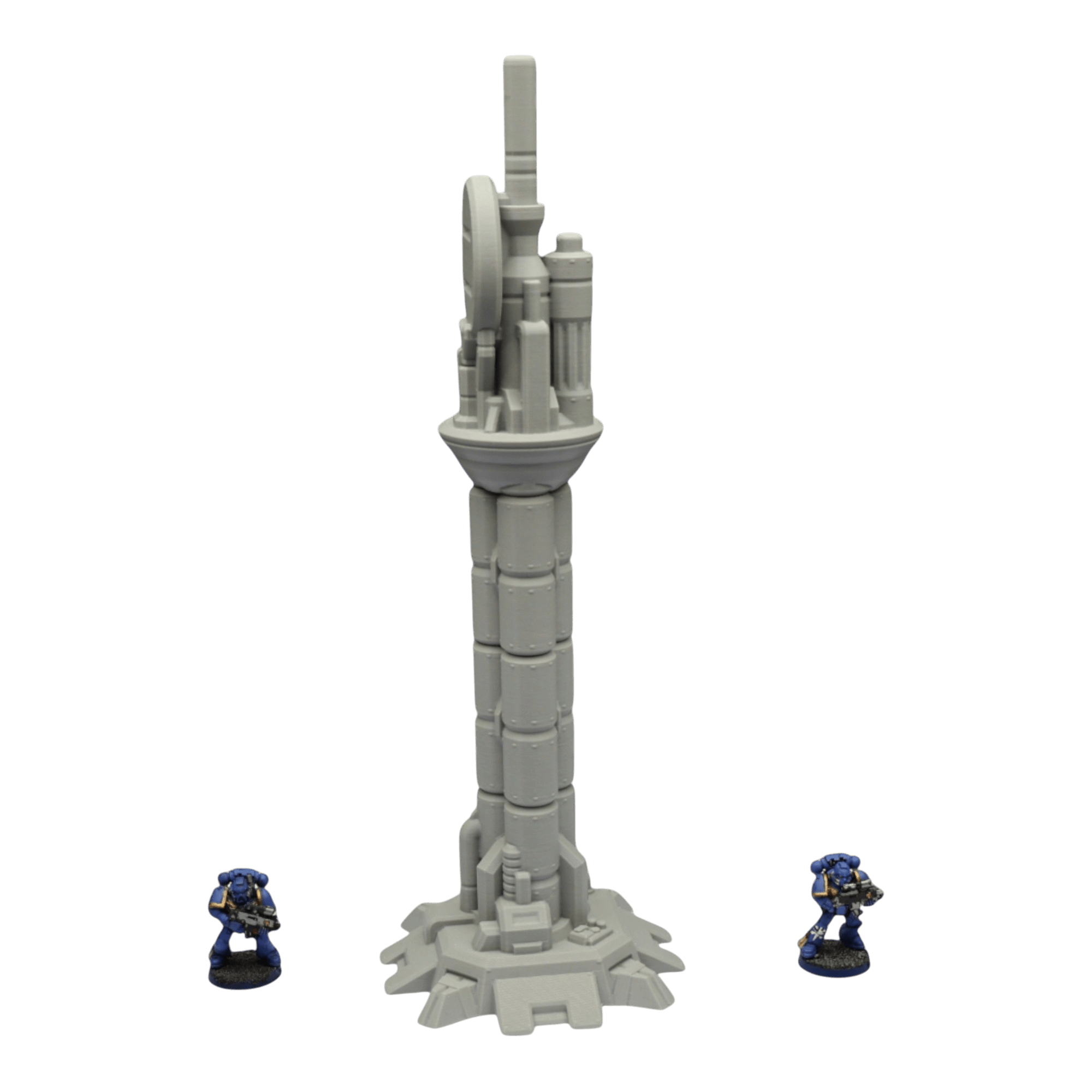Radio Tower #2 - 28mm Wargaming Scatter Terrain Scenery Tabletop Grimdark Jawar3d