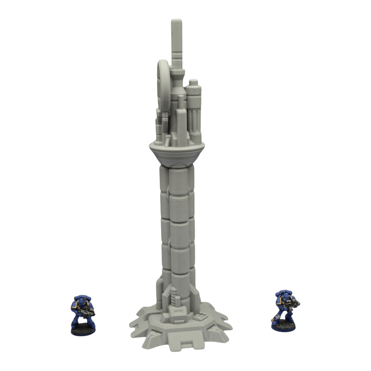 Radio Tower #2 - 28mm Wargaming Scatter Terrain Scenery Tabletop Grimdark Jawar3d