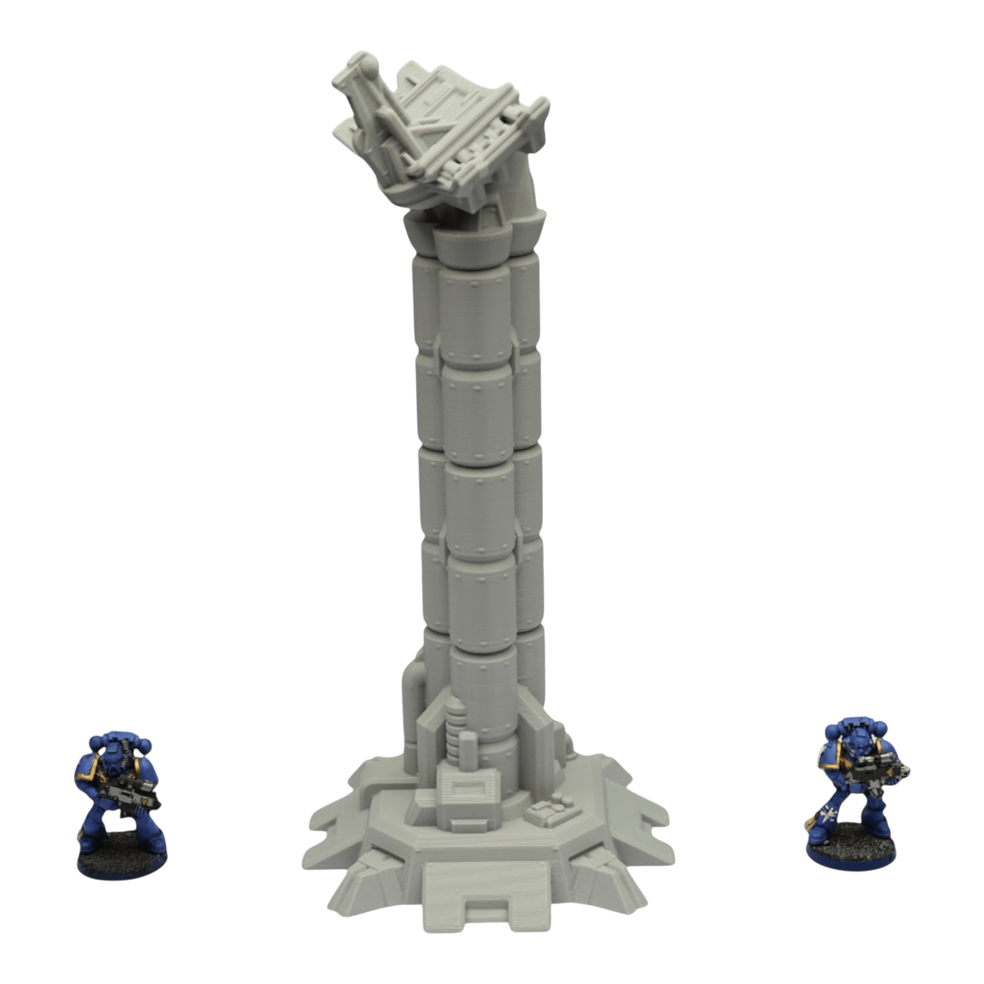 Radio Tower #4 - 28mm Wargaming Scatter Terrain Scenery Tabletop Grimdark Jawar3d