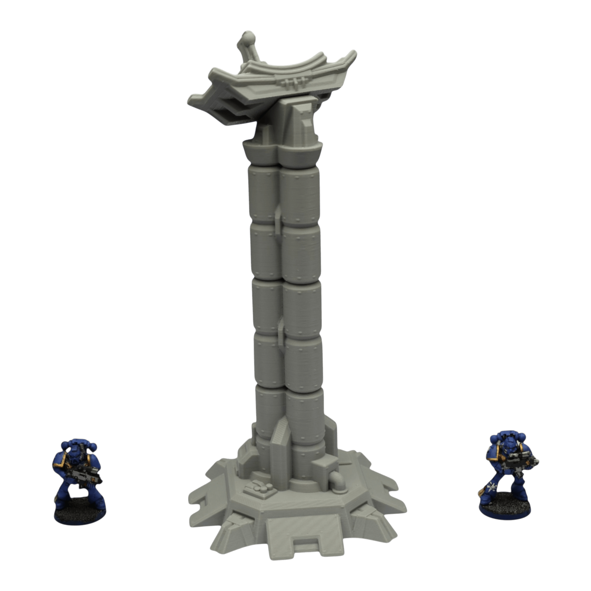 Radio Tower #4 - 28mm Wargaming Scatter Terrain Scenery Tabletop Grimdark Jawar3d