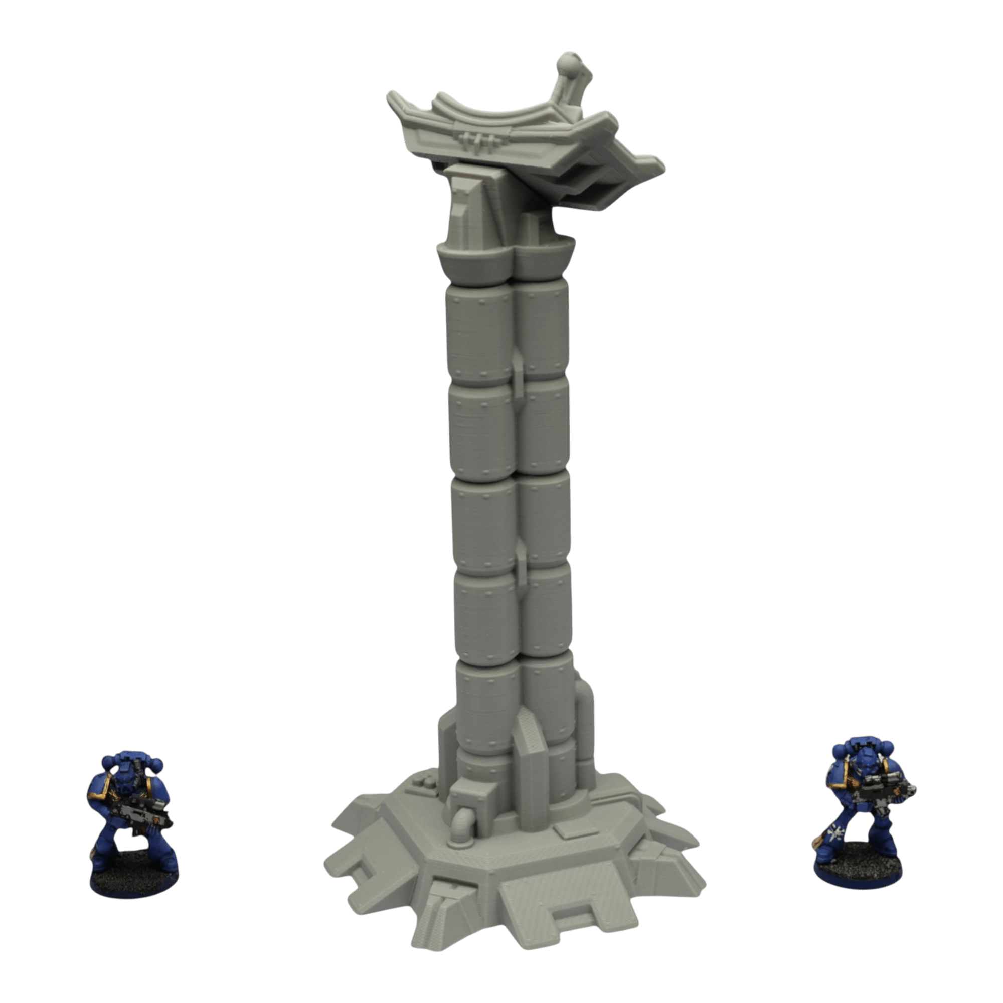 Radio Tower #4 - 28mm Wargaming Scatter Terrain Scenery Tabletop Grimdark Jawar3d