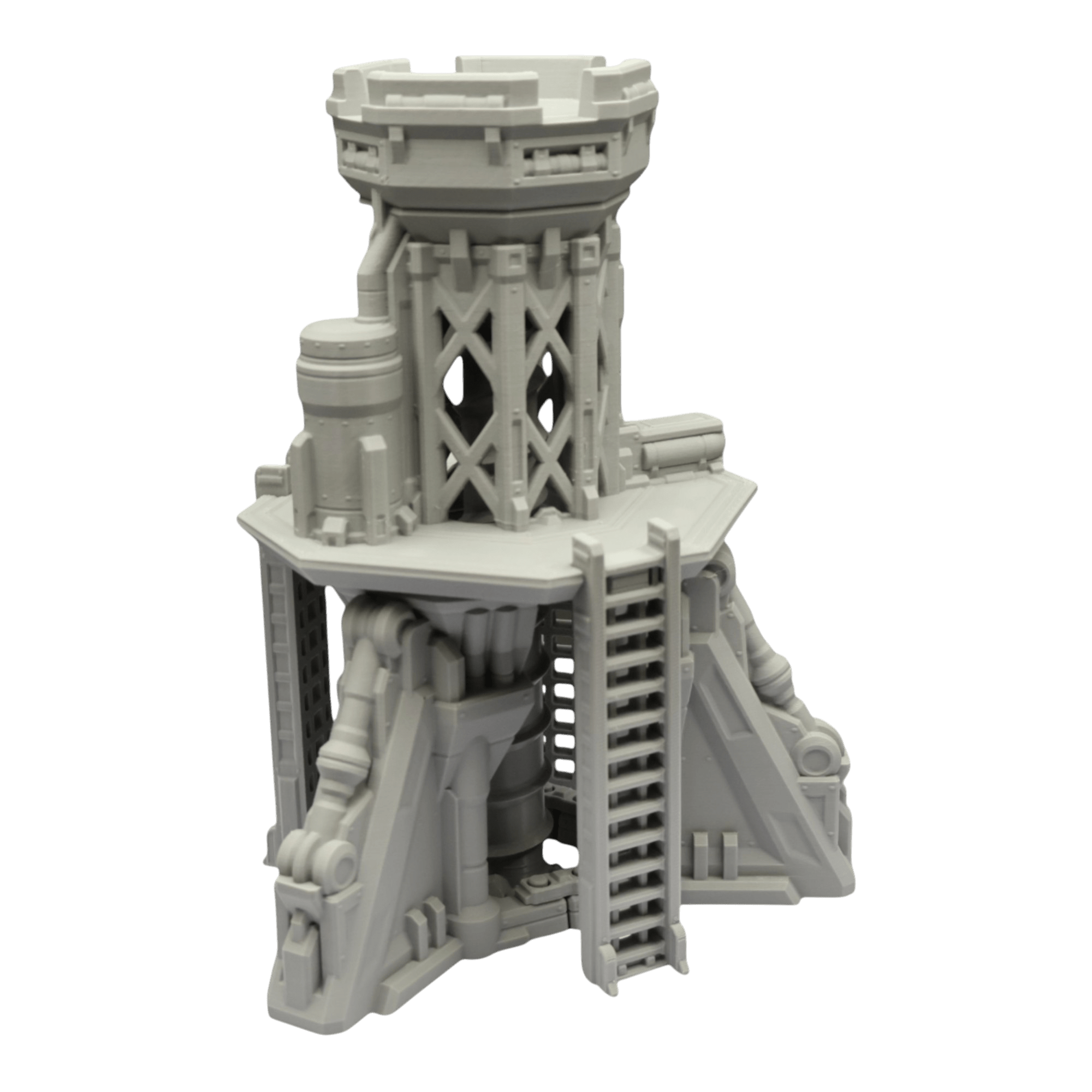 Mining Drill - 28mm Wargaming Scatter Terrain Scenery Tabletop Grimdark Jawar3d