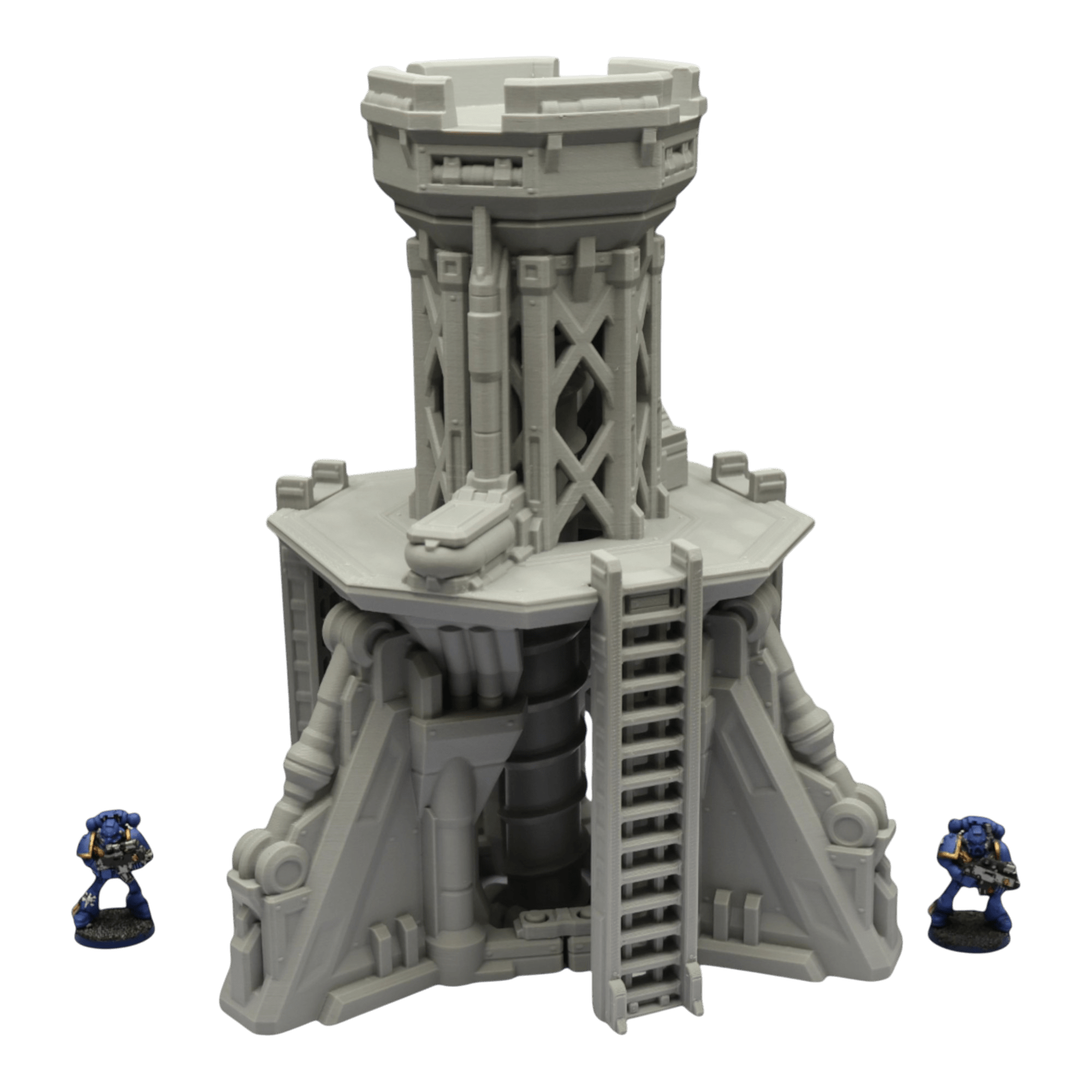 Mining Drill - 28mm Wargaming Scatter Terrain Scenery Tabletop Grimdark Jawar3d