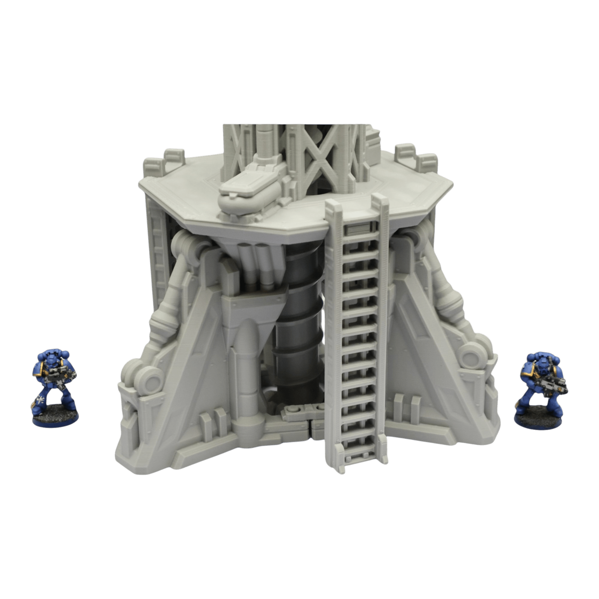 Mining Drill - 28mm Wargaming Scatter Terrain Scenery Tabletop Grimdark Jawar3d