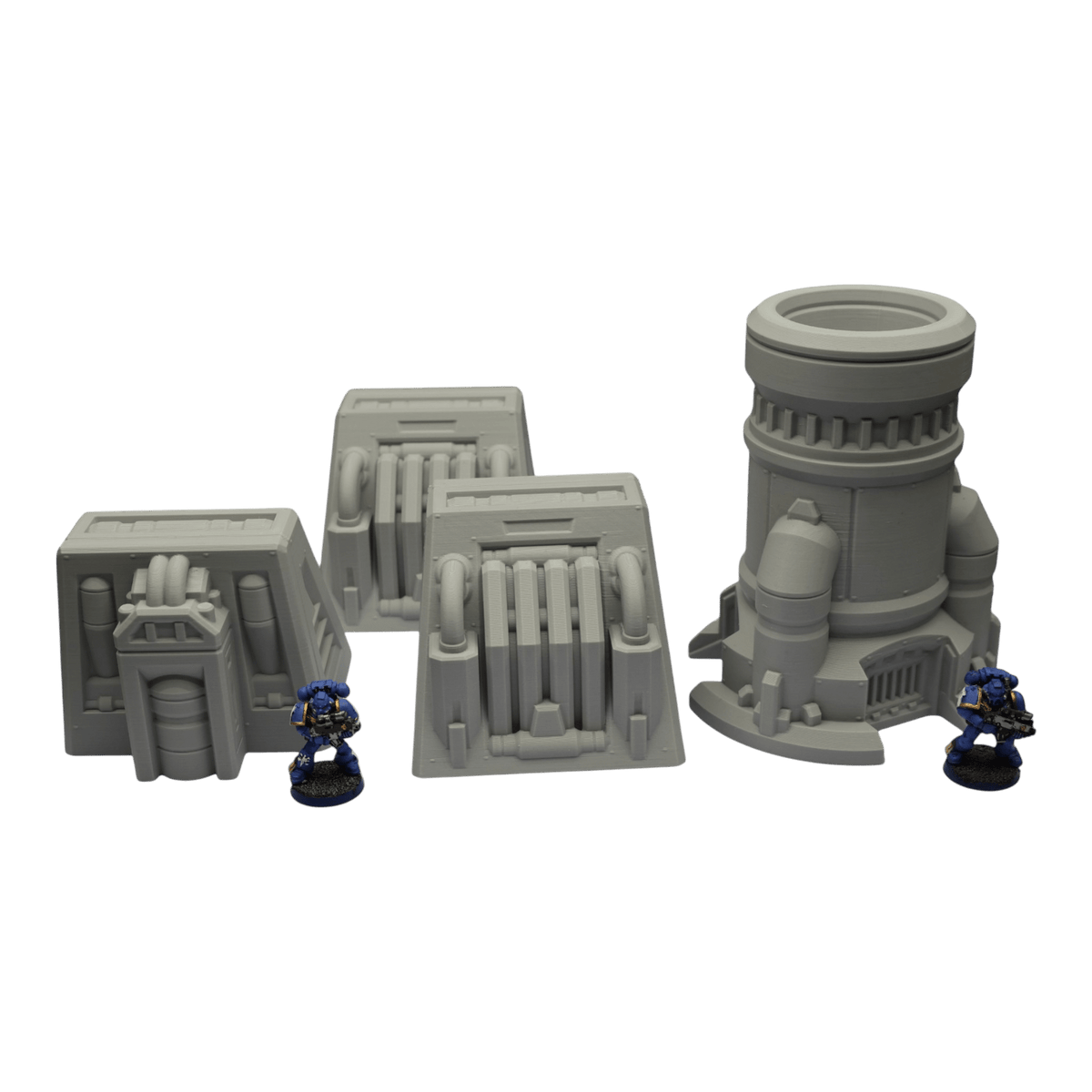 Power Furnace #1 - 28mm Wargaming Scatter Terrain Scenery Tabletop Grimdark Jawar3d