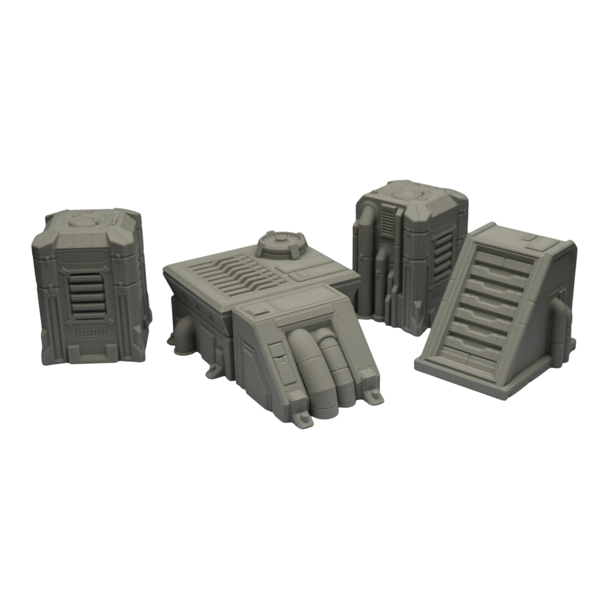 Generators Set #1 - 28mm Wargaming Scatter Terrain Scenery Tabletop Grimdark Jawar3d