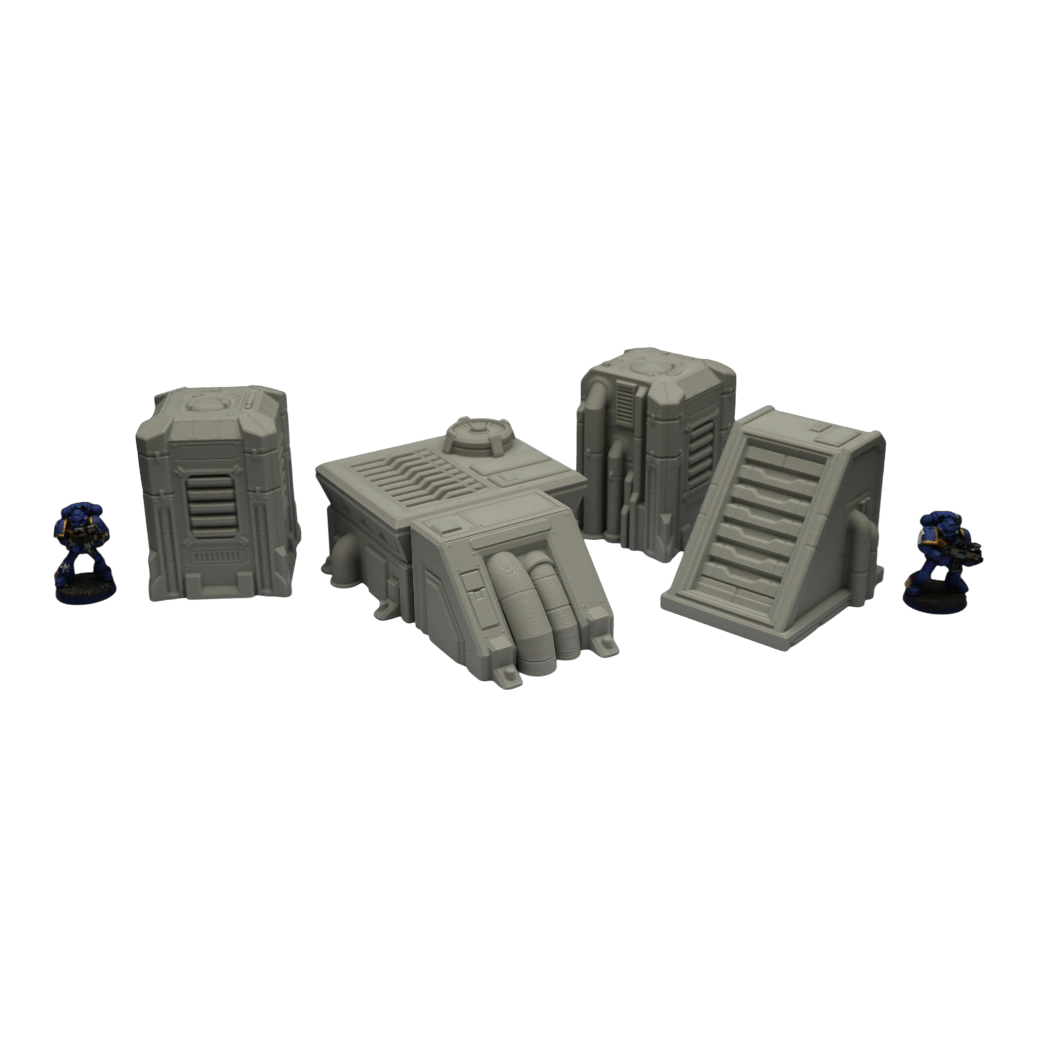 Generators Set #1 - 28mm Wargaming Scatter Terrain Scenery Tabletop Grimdark Jawar3d