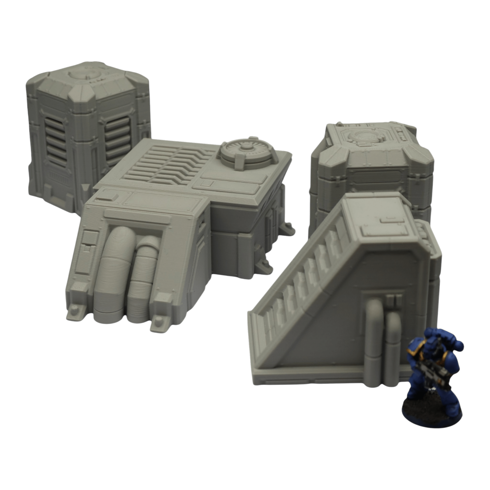 Generators Set #1 - 28mm Wargaming Scatter Terrain Scenery Tabletop Grimdark Jawar3d