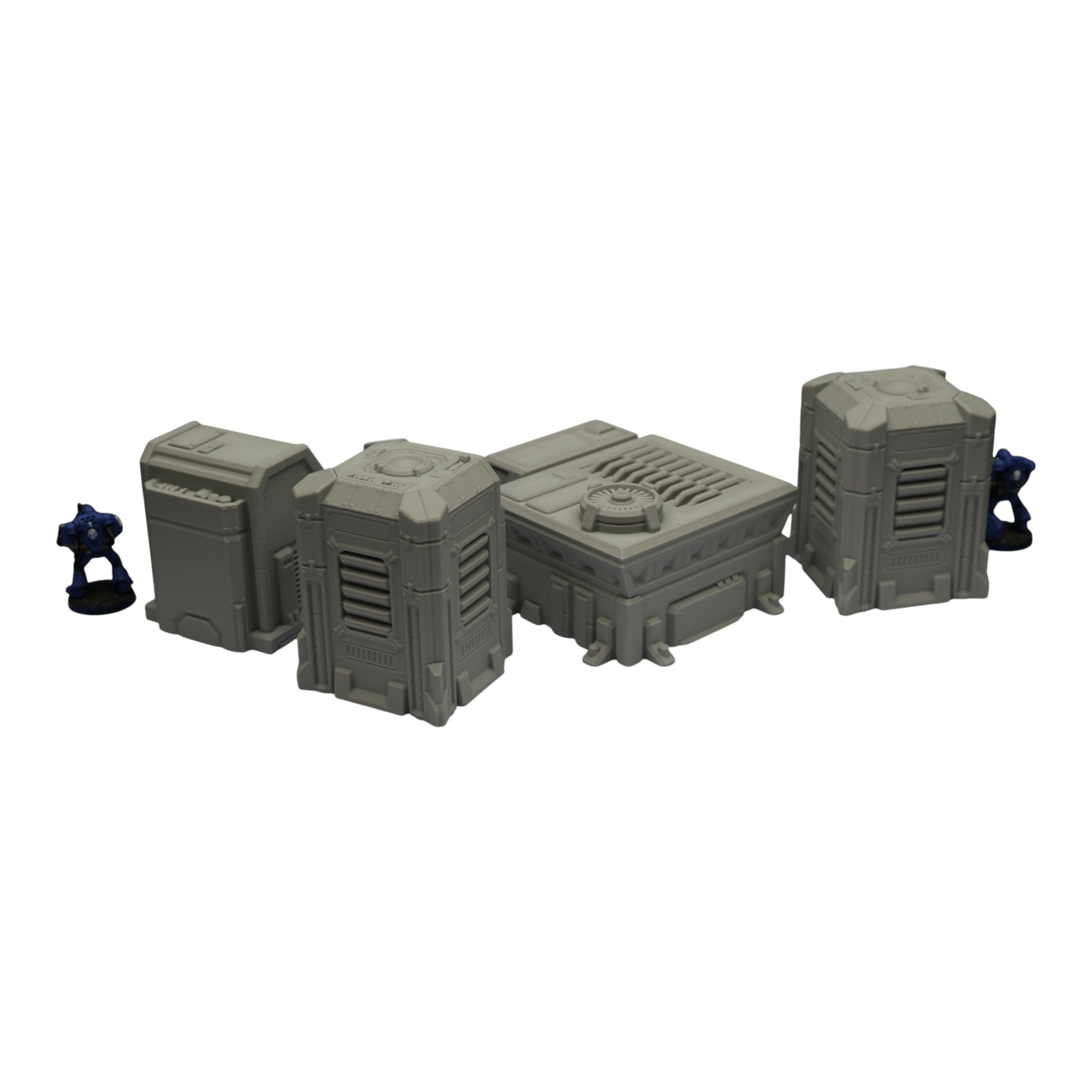 Generators Set #1 - 28mm Wargaming Scatter Terrain Scenery Tabletop Grimdark Jawar3d
