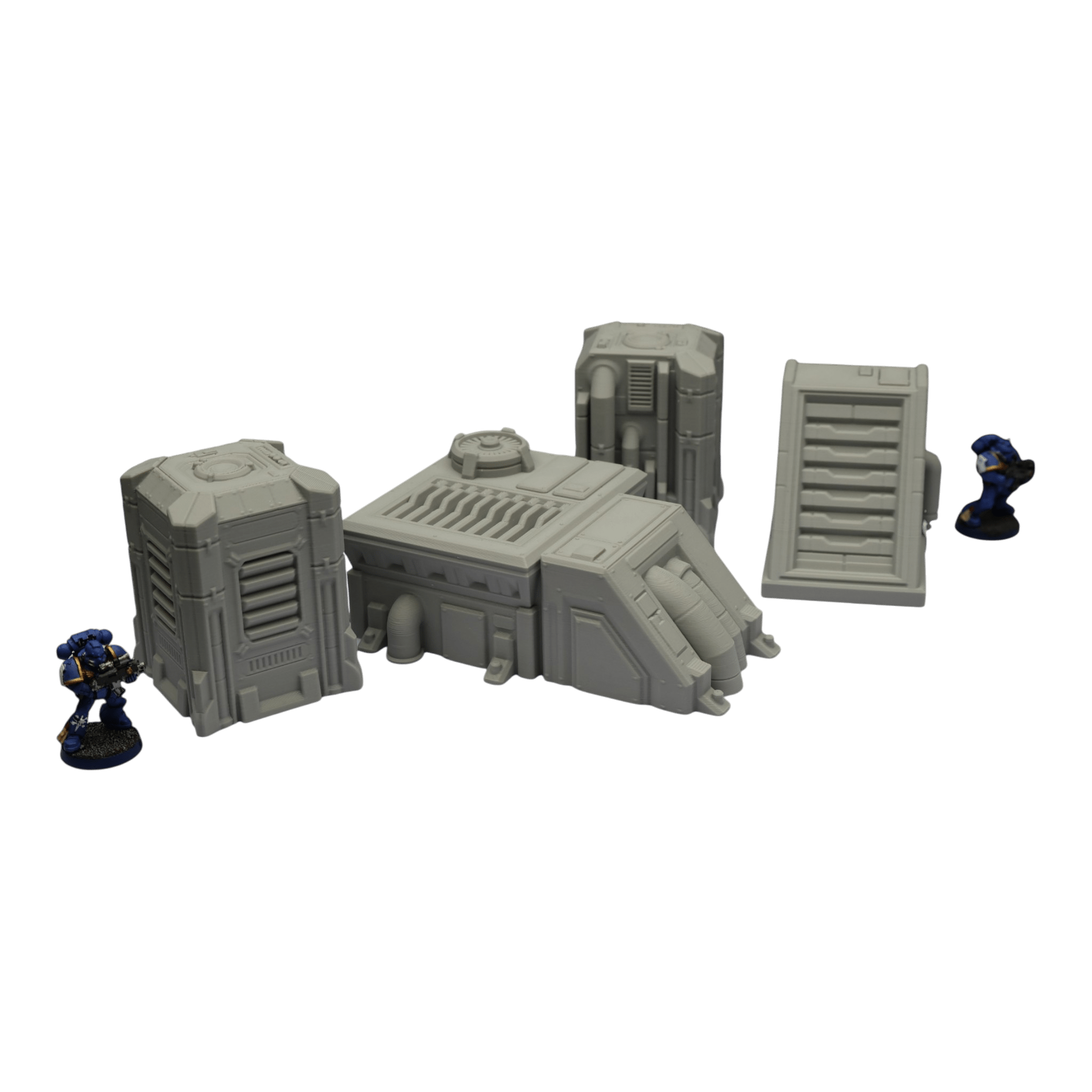 Generators Set #1 - 28mm Wargaming Scatter Terrain Scenery Tabletop Grimdark Jawar3d