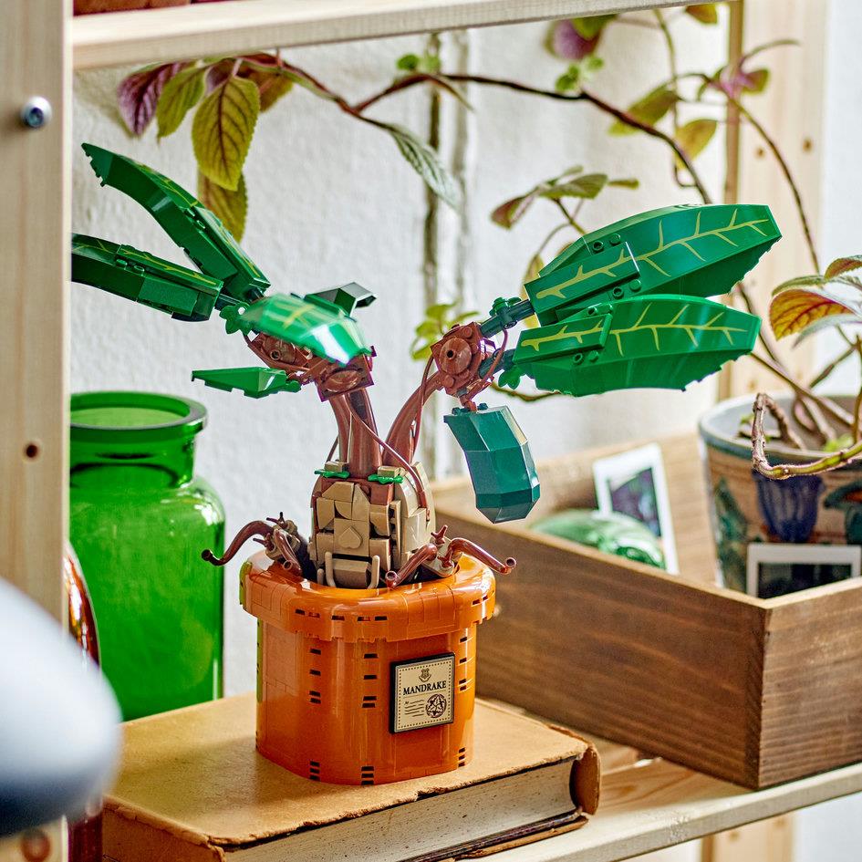 Lego Harry Potter 76433 Mandrake Buildable Playset for Ages 10 and Up Curious Minds