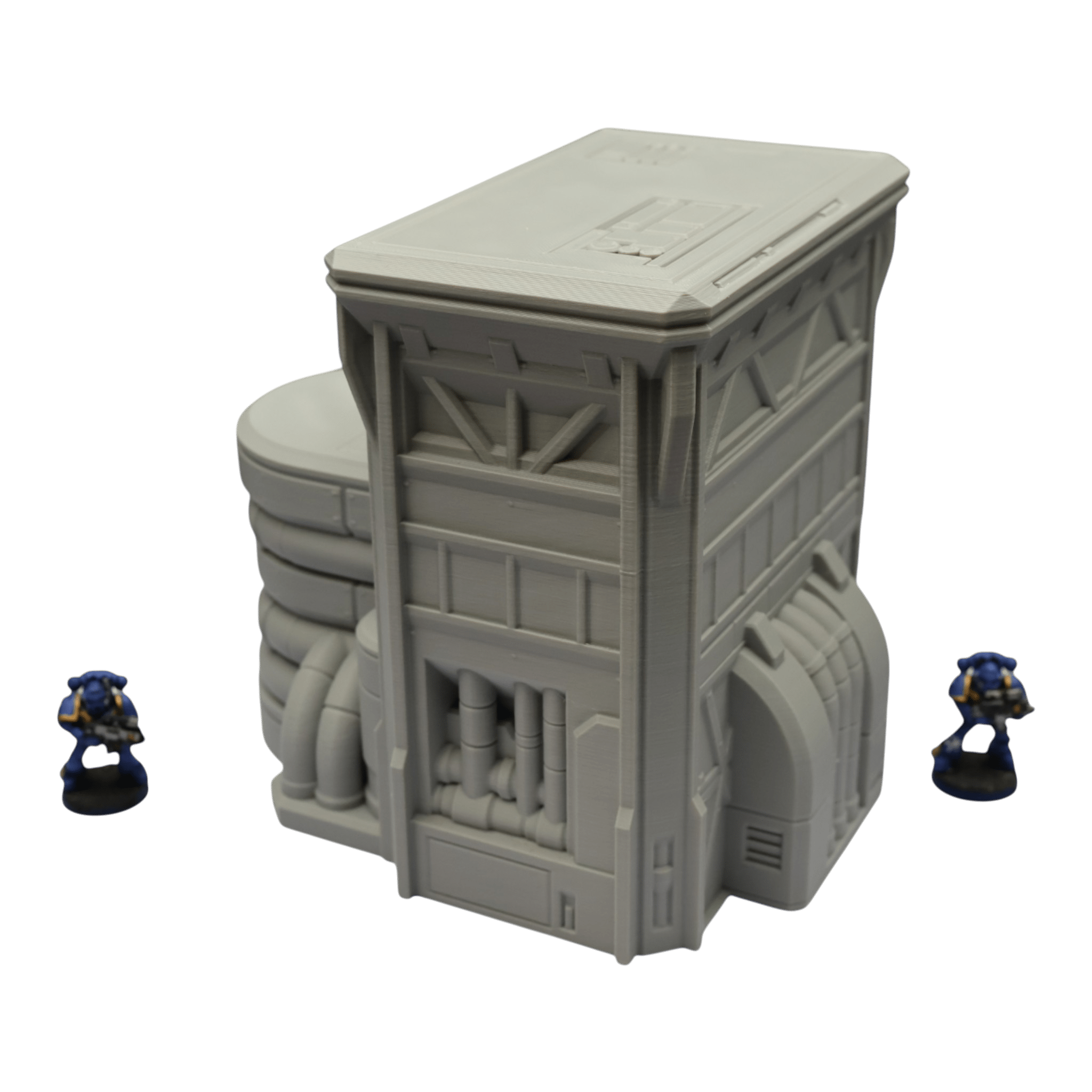 Fuel Station #1 - 28mm Wargaming Scatter Terrain Scenery Tabletop Grimdark Jawar3d