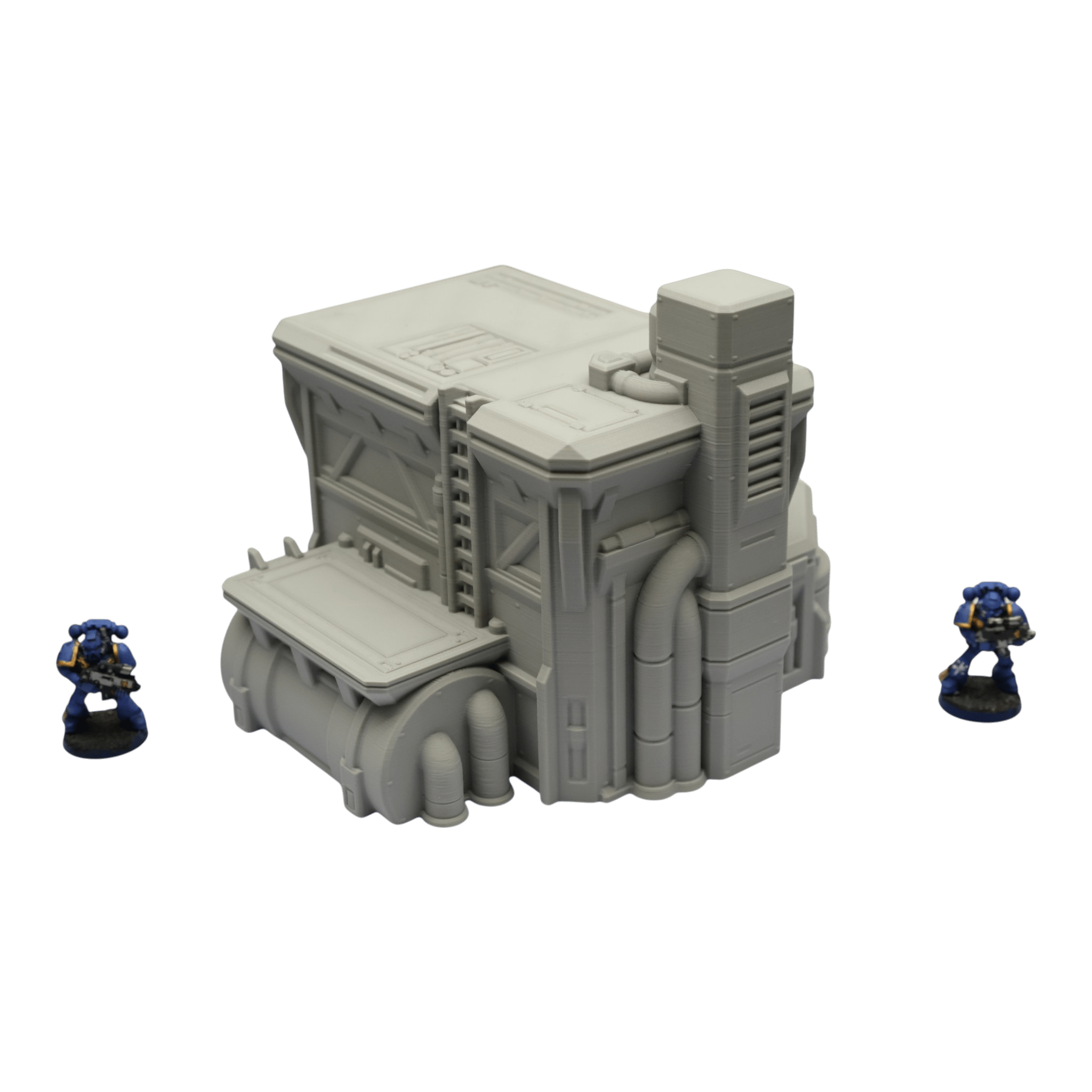 Fuel Station #2 - 28mm Wargaming Scatter Terrain Scenery Tabletop Grimdark Jawar3d